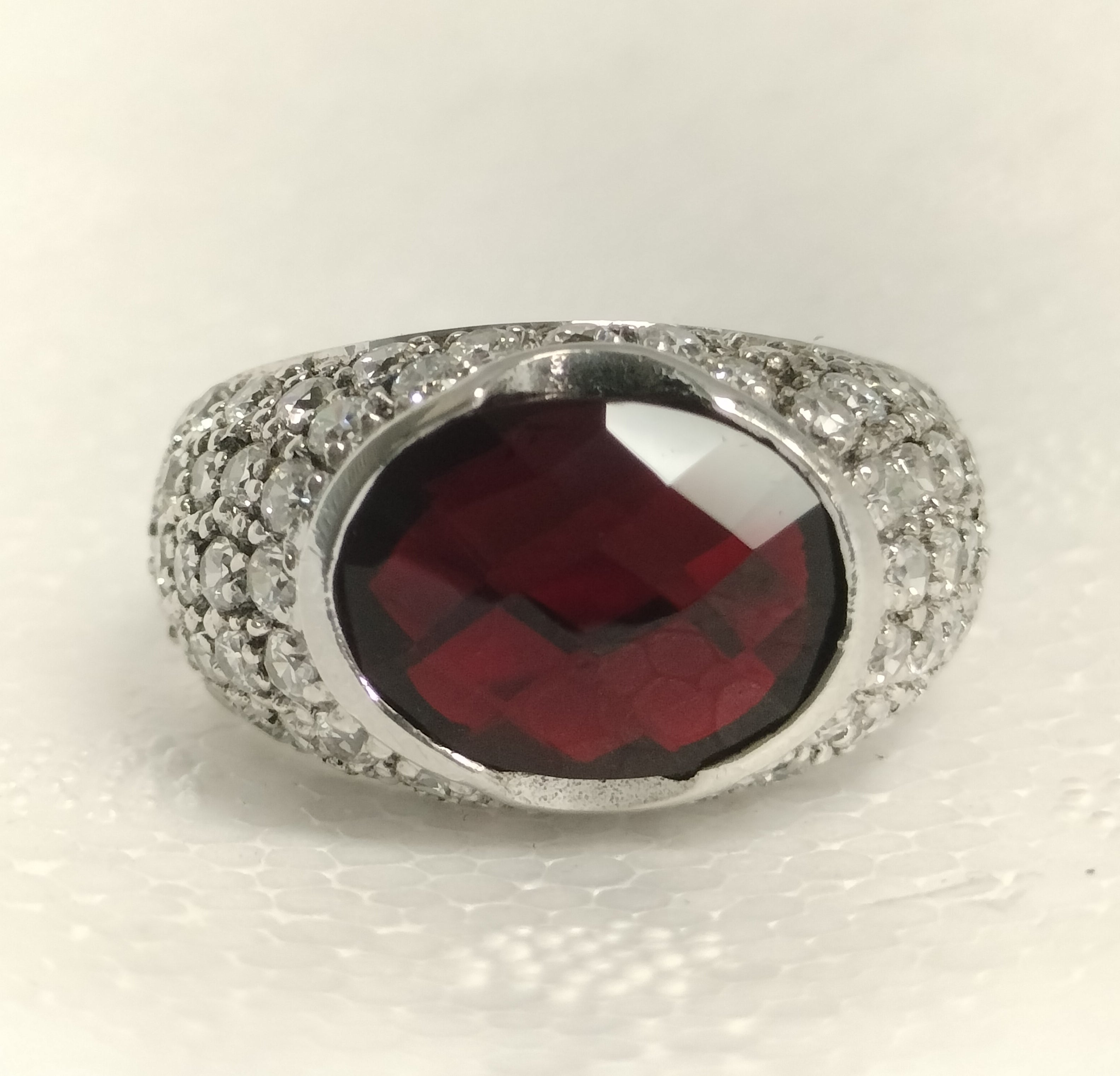 Sterling Silver Cubic Zirconia Ring