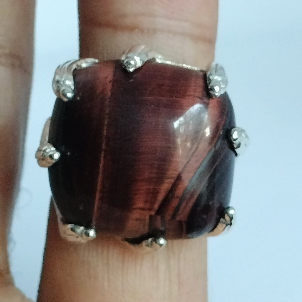 Sterling Silver Tigereye Ring