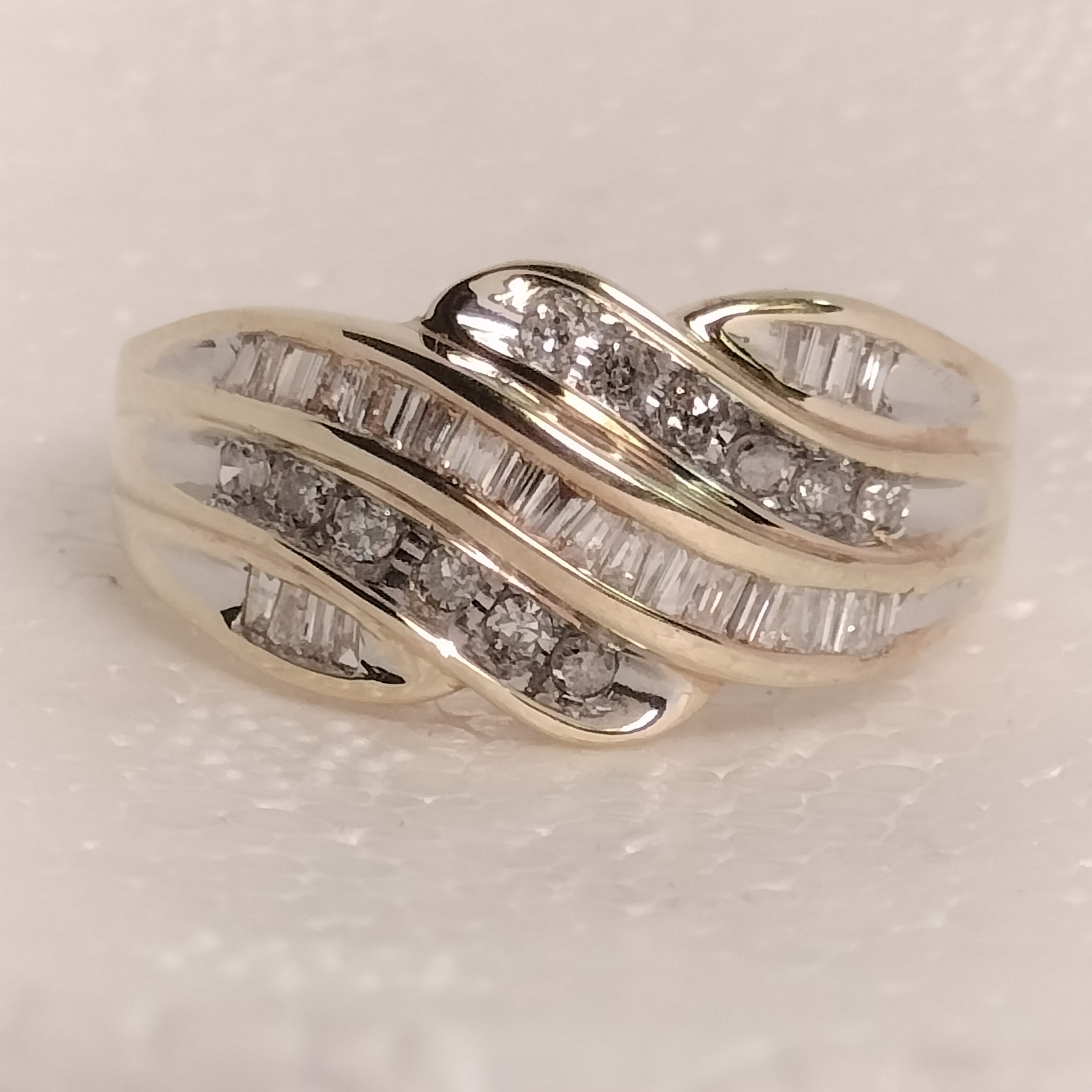 10k Gold Diamond Ring