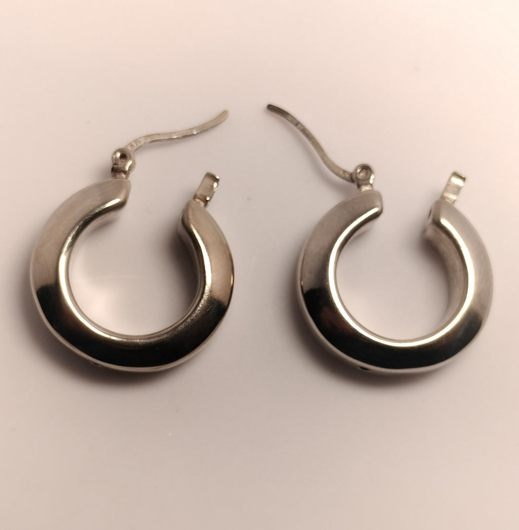 Sterling Silver Hoop Earrings
