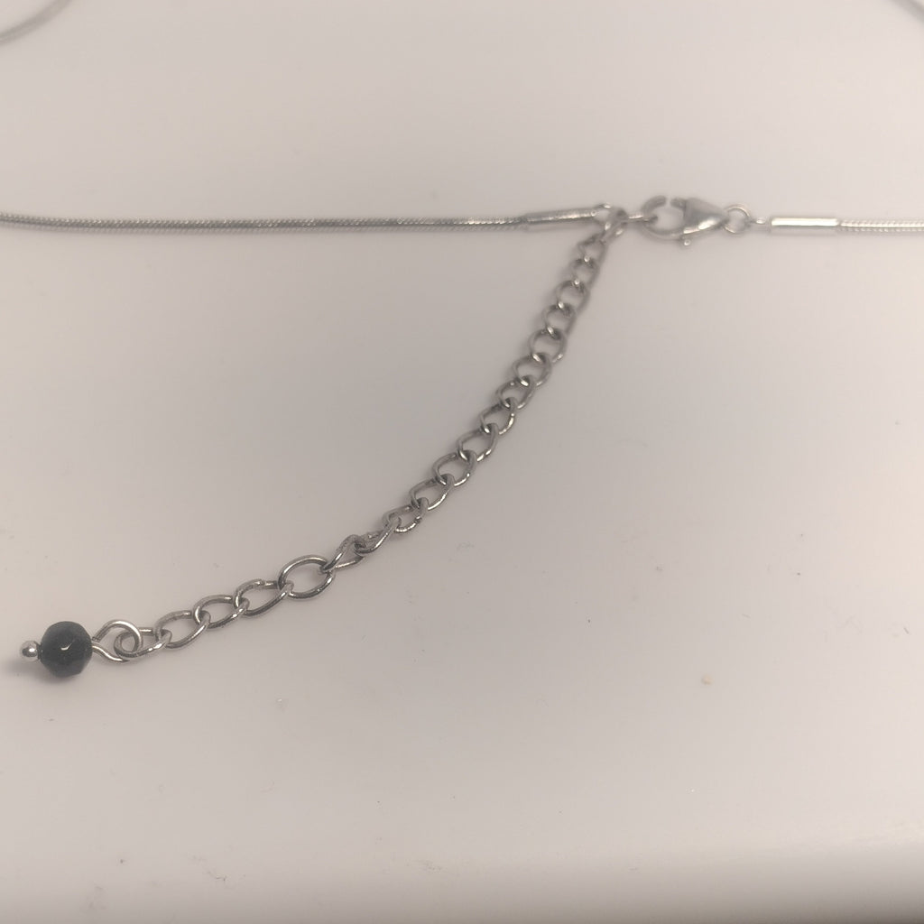 Sterling Silver Cubic Zirconia Pendant and Chain