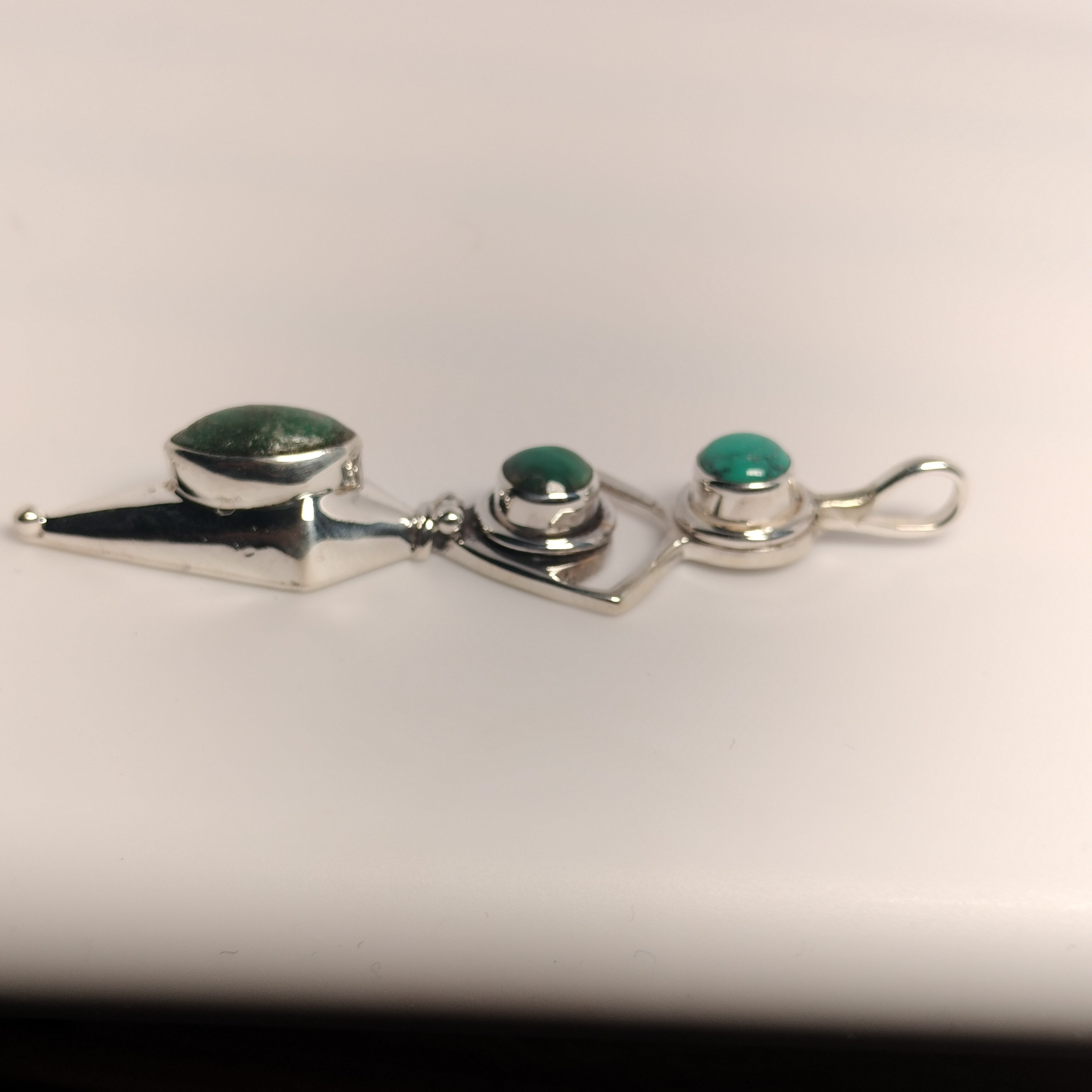 Sterling Silver Turquoise Pendant
