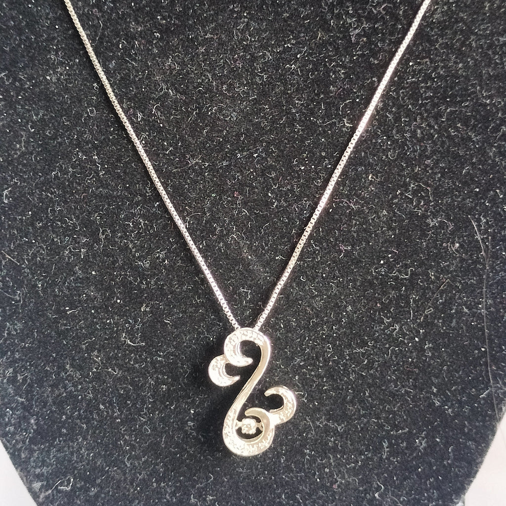 Jane Seymour Open Hearts Rhythm Pendant and Chain