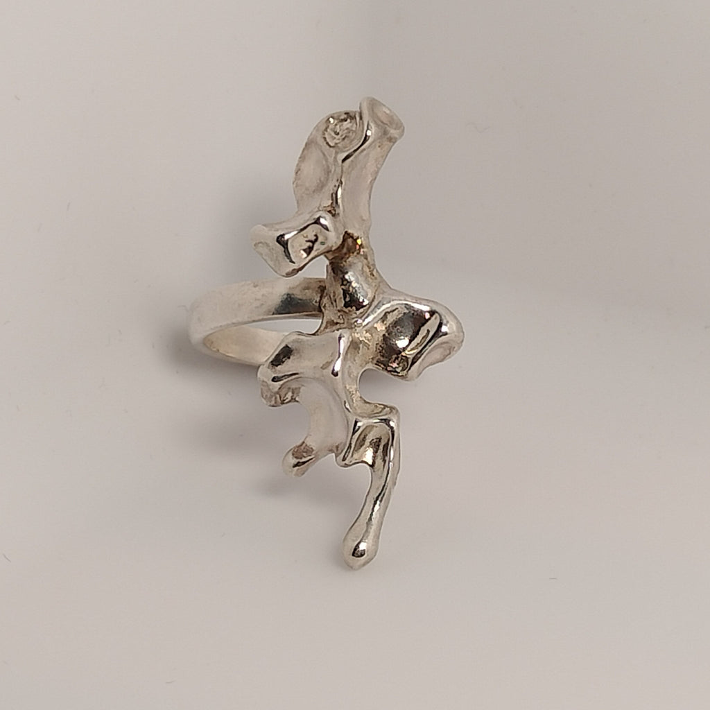 Sterling Silver Freeform Ring