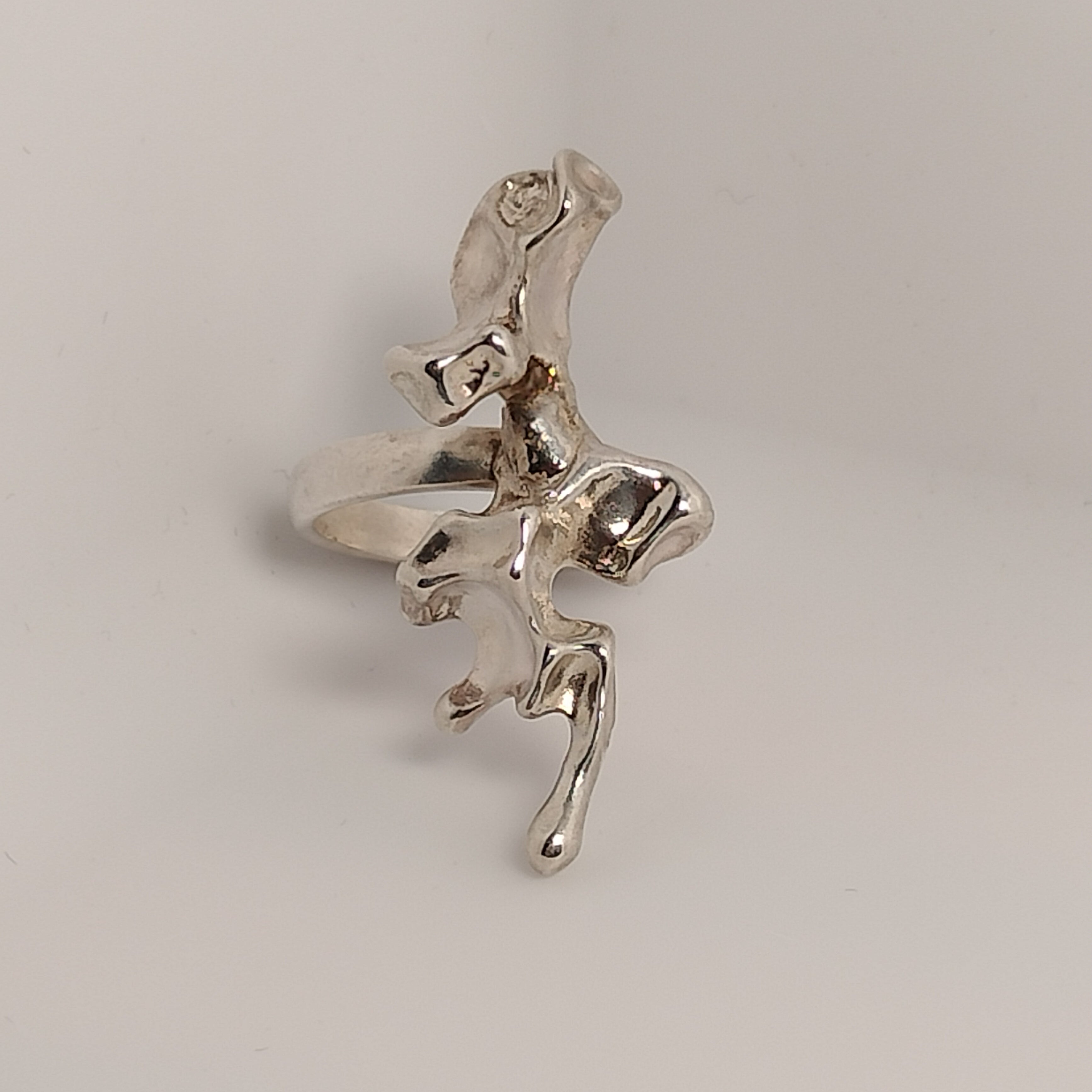 Sterling Silver Freeform Ring