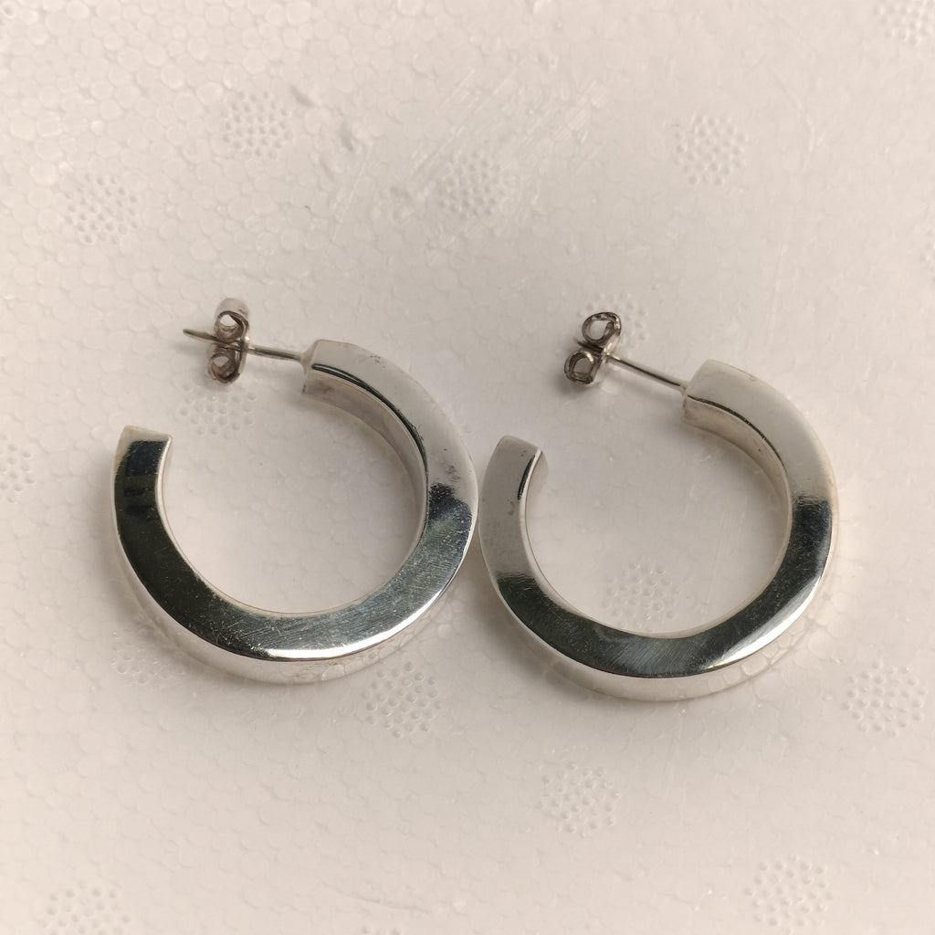 Sterling Silver Hoop Earrings