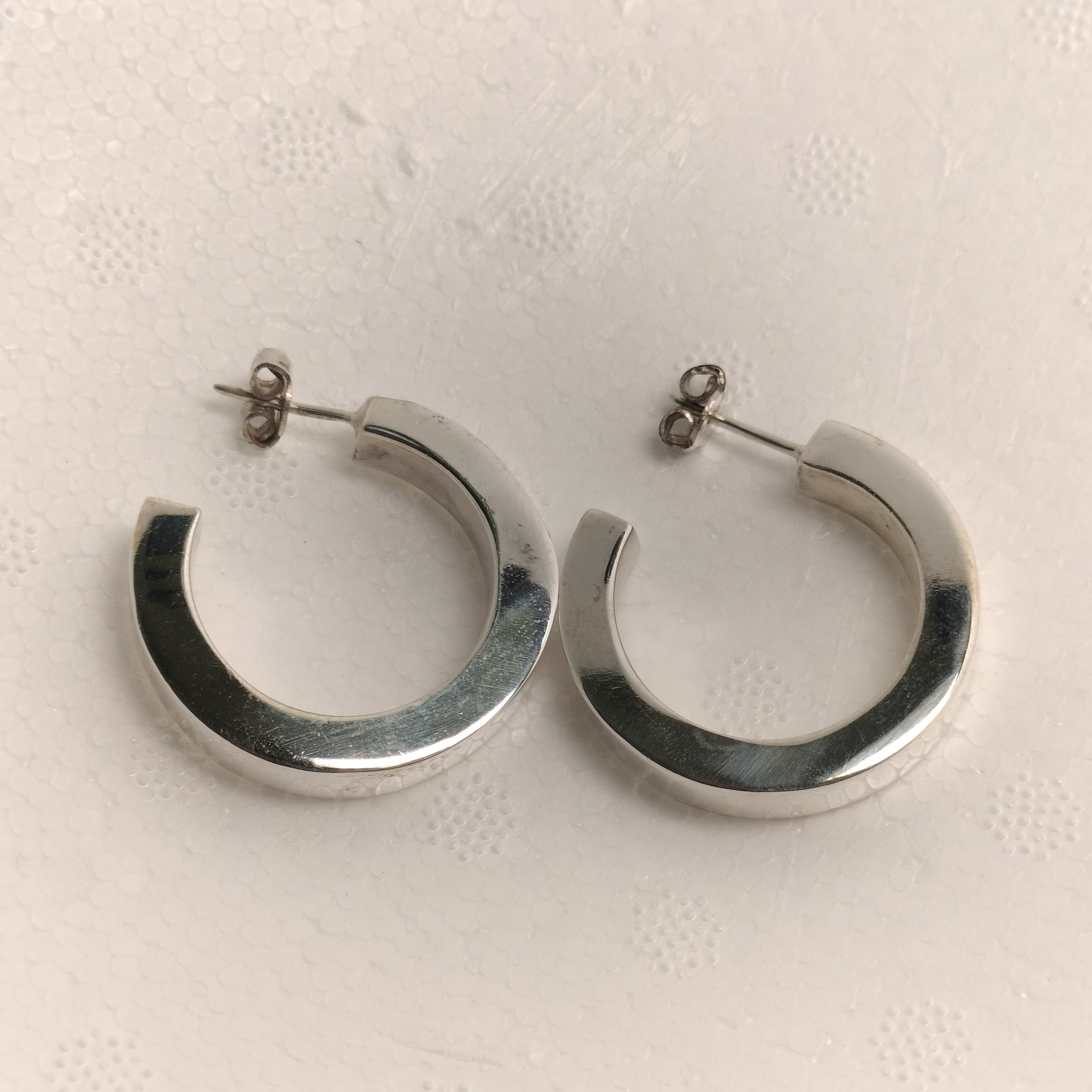 Sterling Silver Hoop Earrings