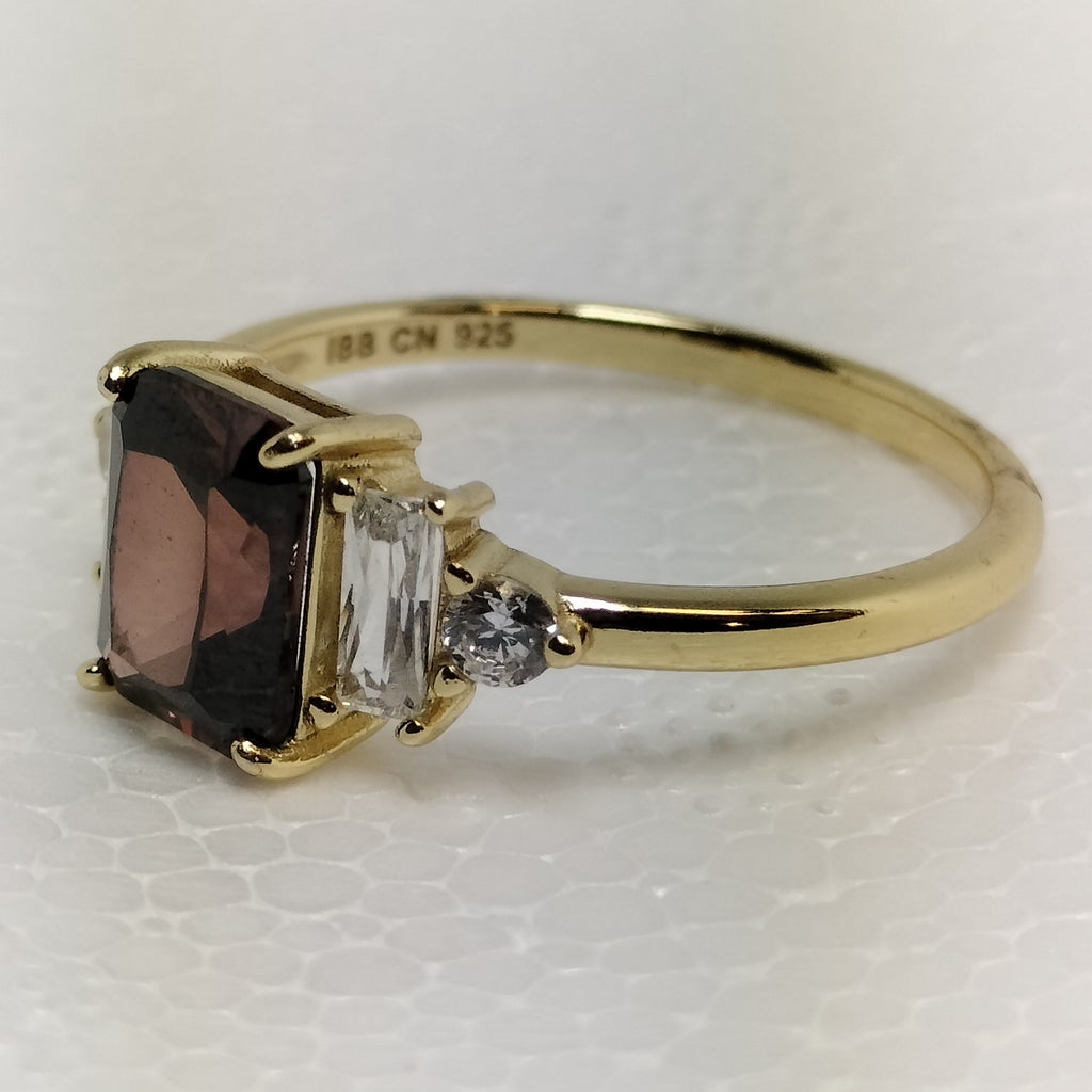 Sterling Silver Cubic Zirconia Ring