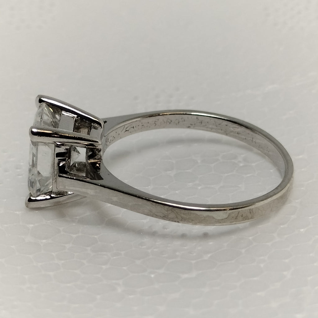 Sterling Silver Cubic Zirconia Ring