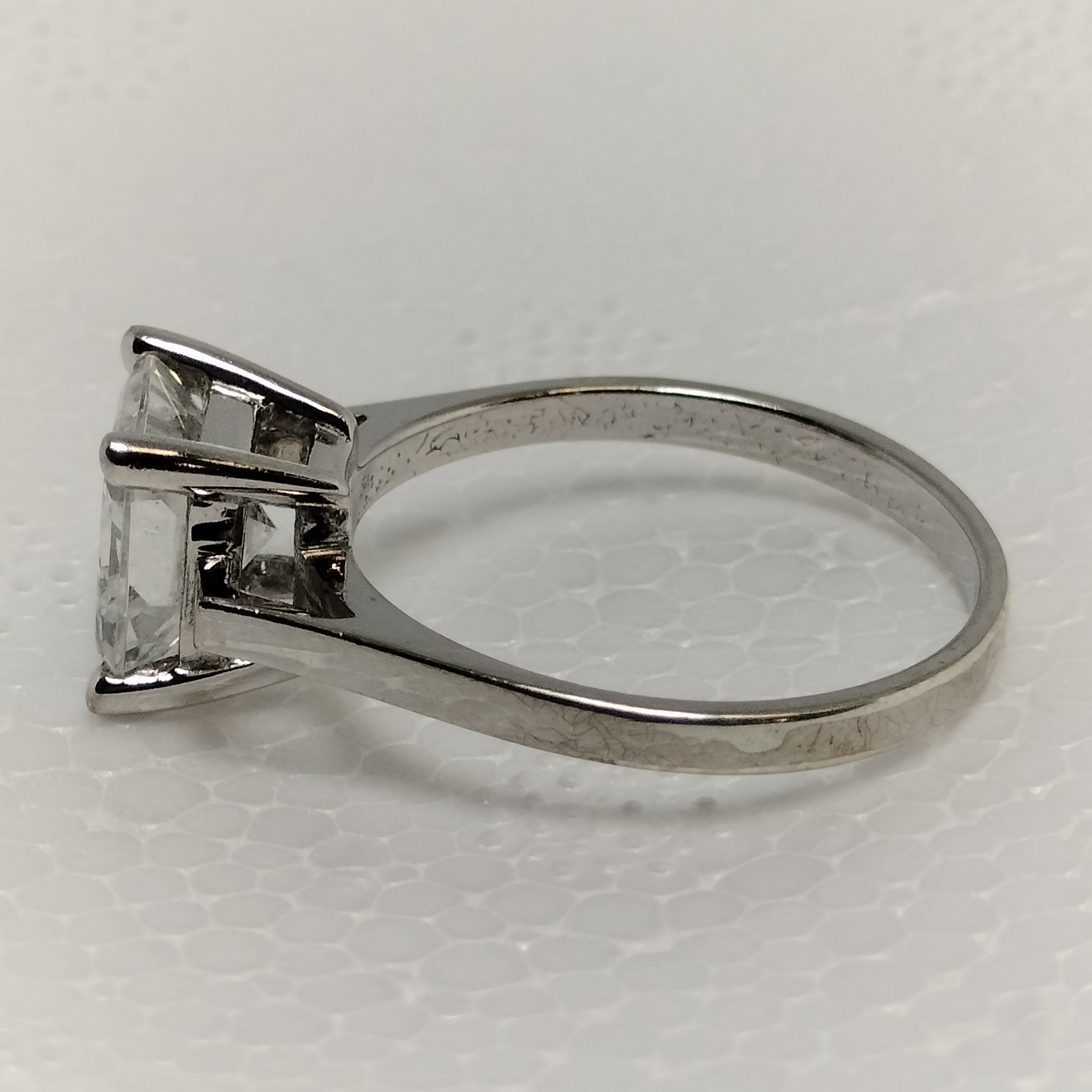 Sterling Silver Cubic Zirconia Ring