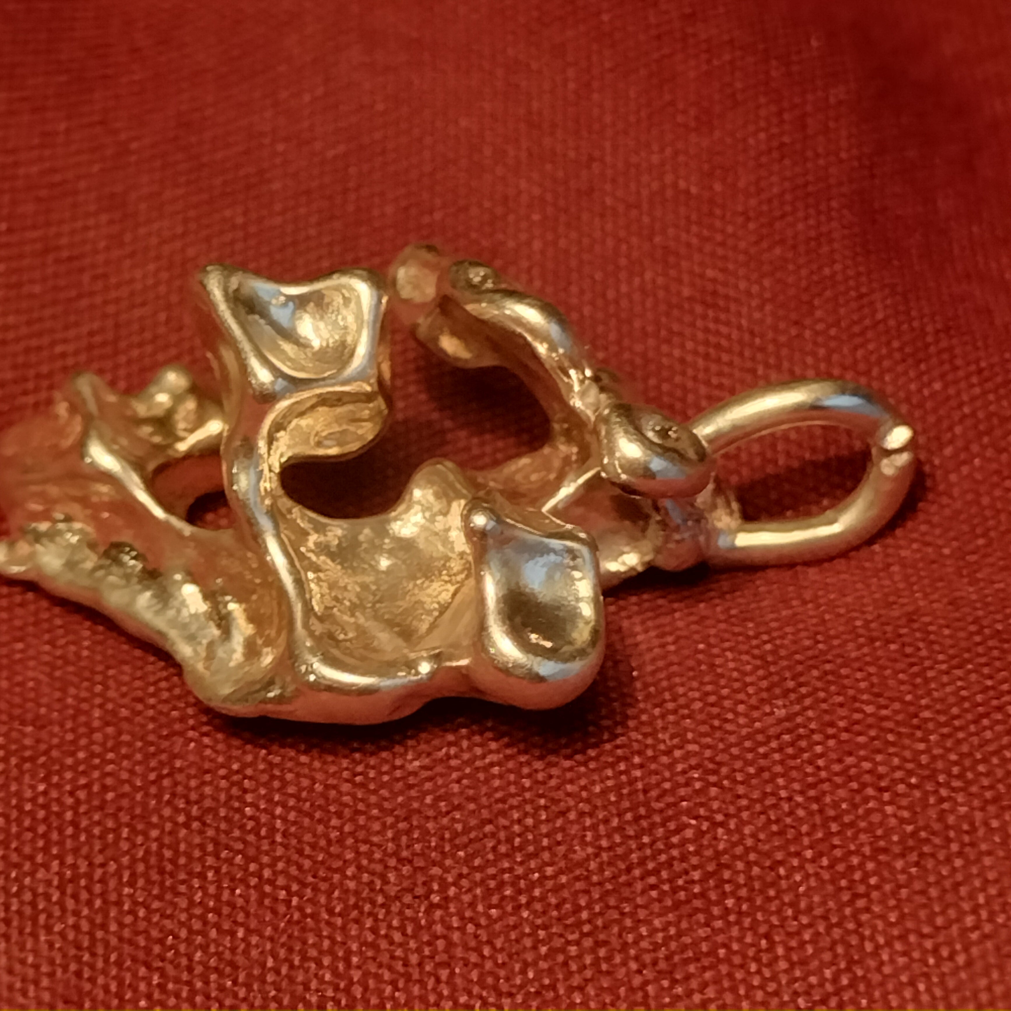 Sterling Silver Freeform Pendant