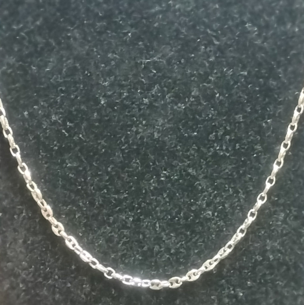 Sterling Silver Gucci Link Chain