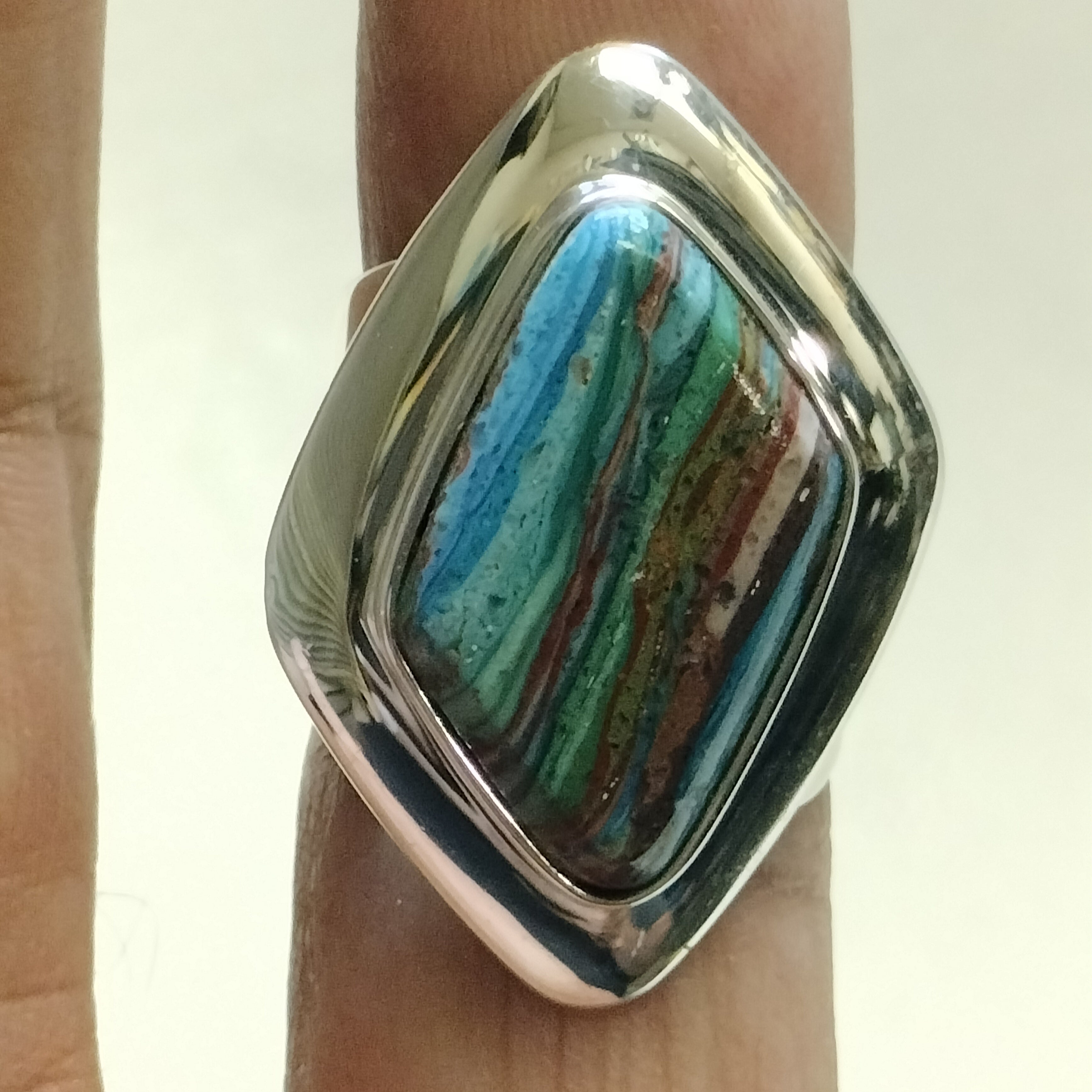 Sterling Silver Desert Rose Ring