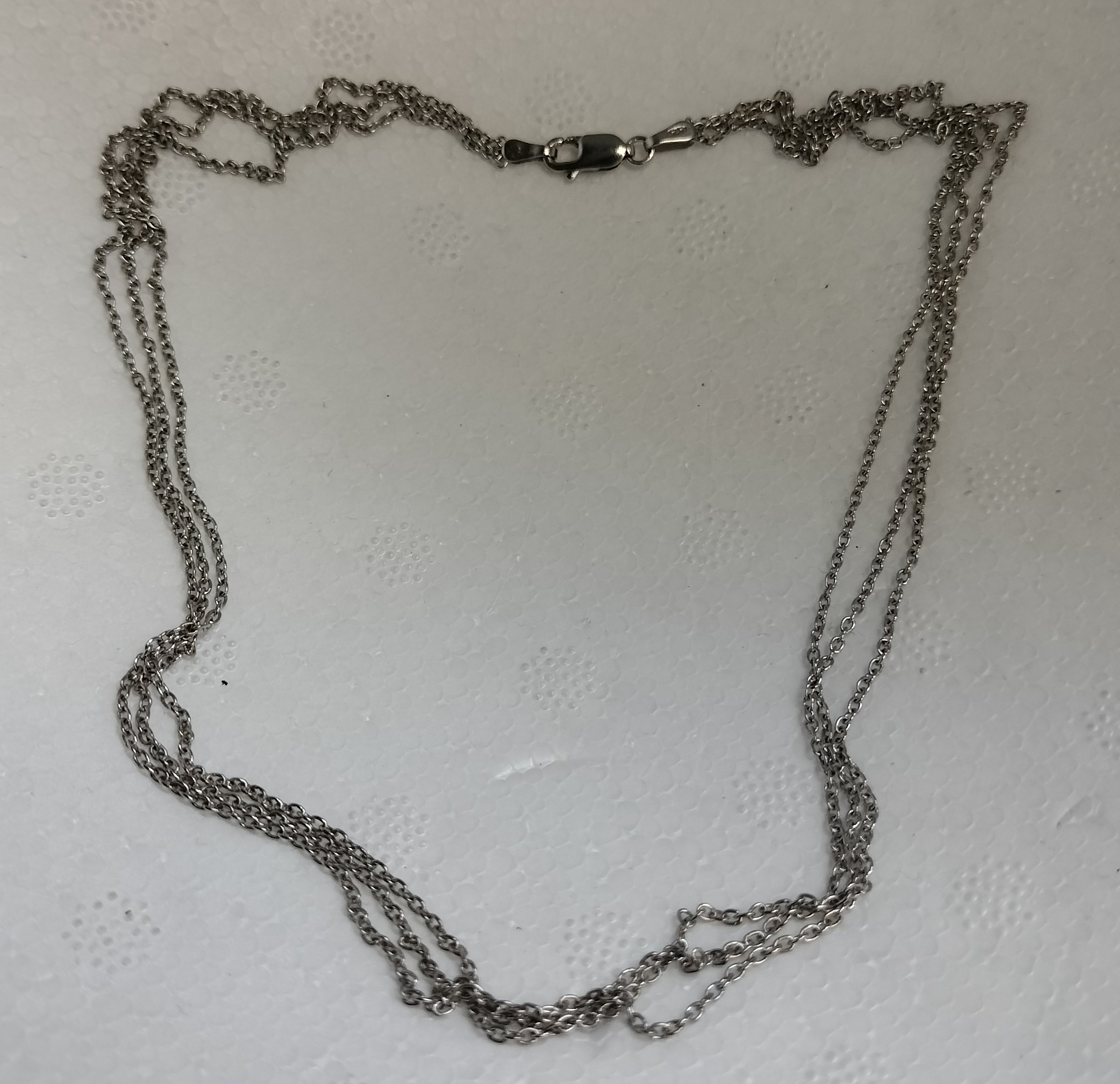 Sterling Silver Triple Strand Cable Chain