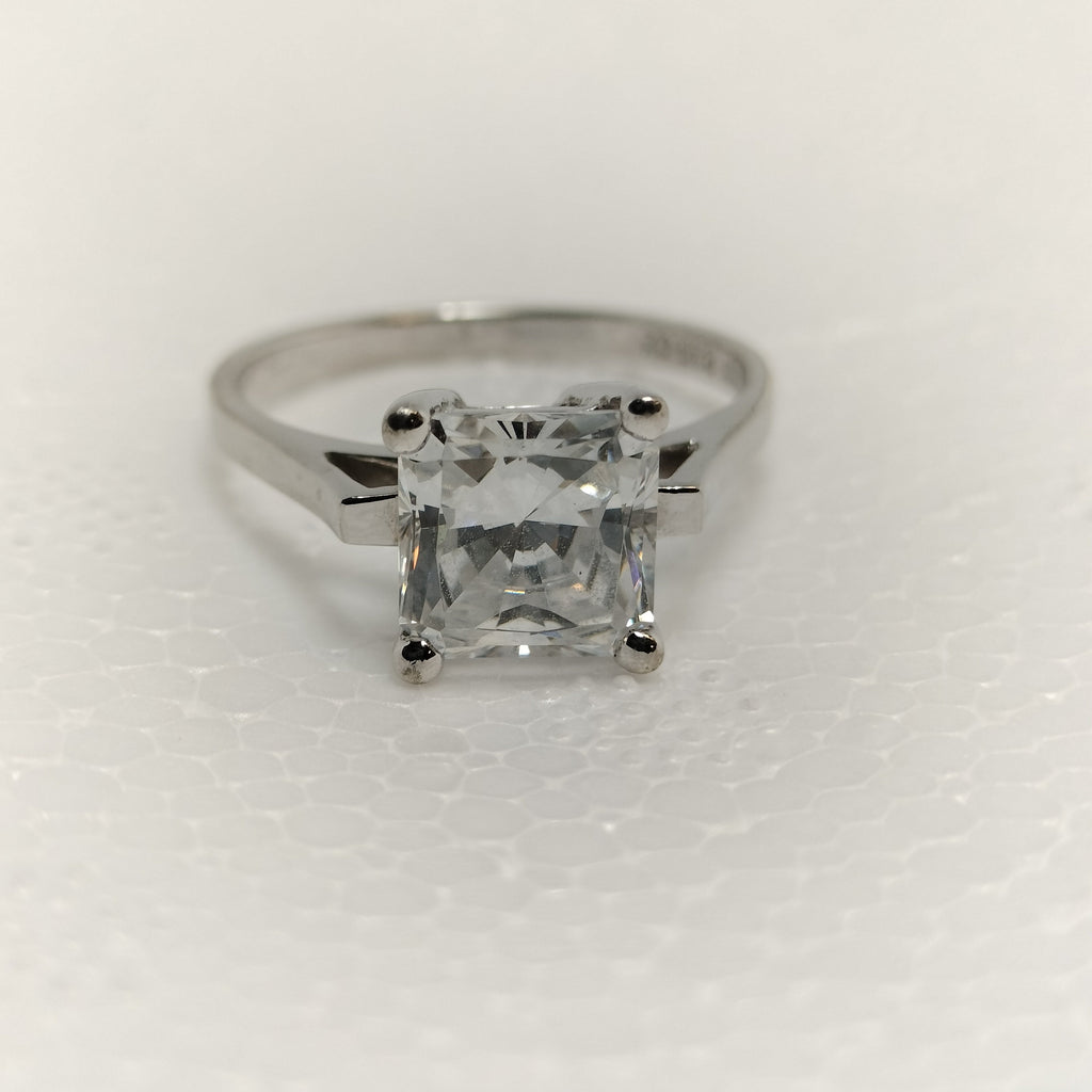 Sterling Silver Cubic Zirconia Ring