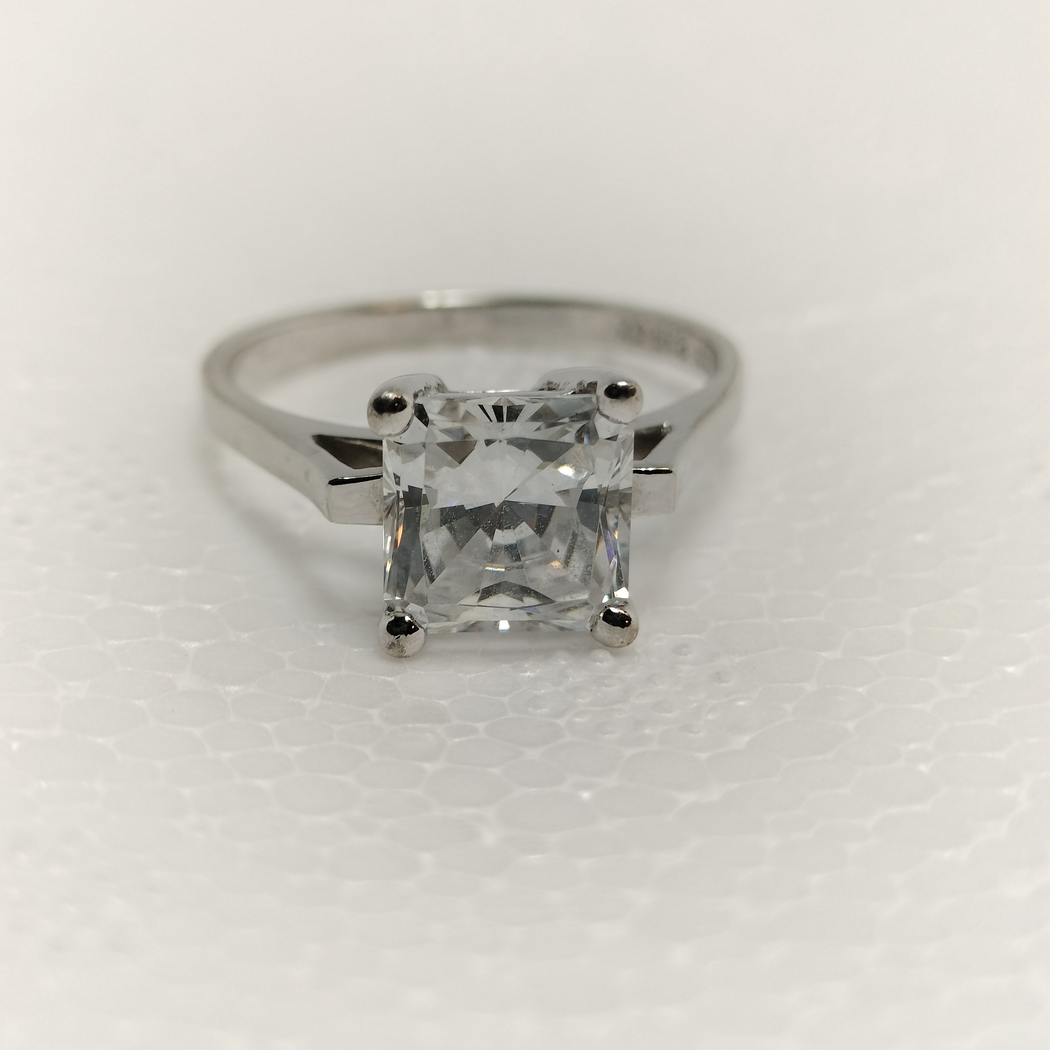 Sterling Silver Cubic Zirconia Ring
