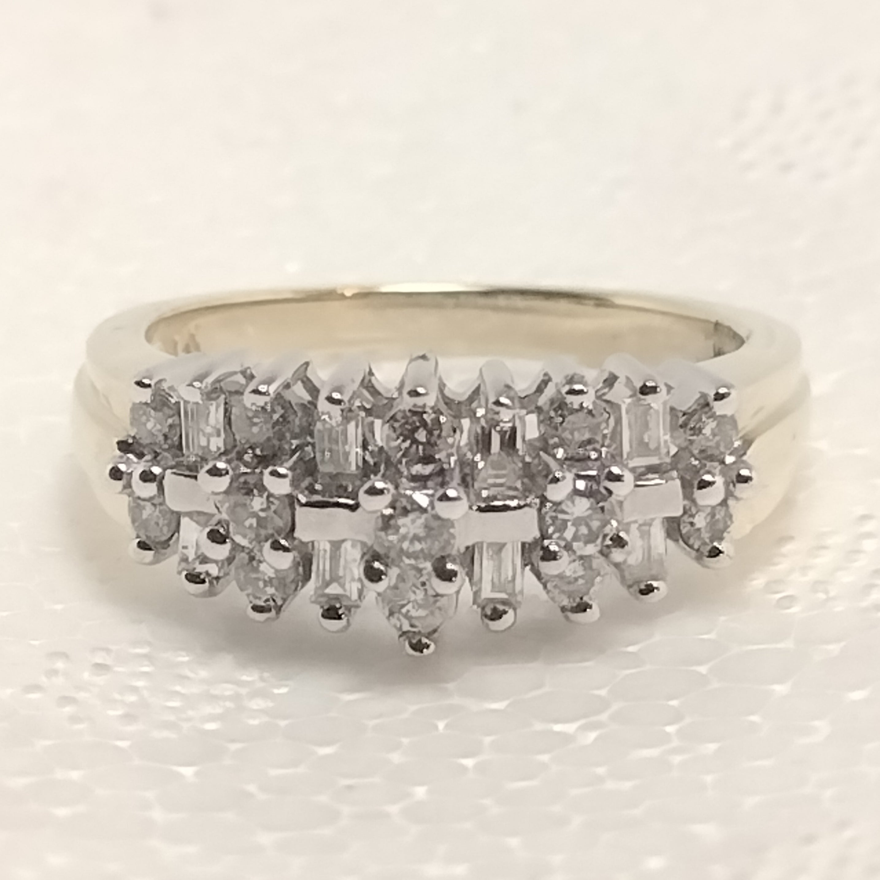 10k Gold Diamond Anniversary Band