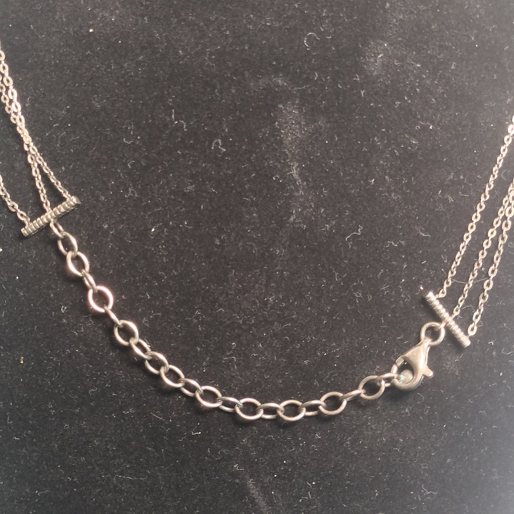 Sterling Silver Cubic Zirconia Necklace