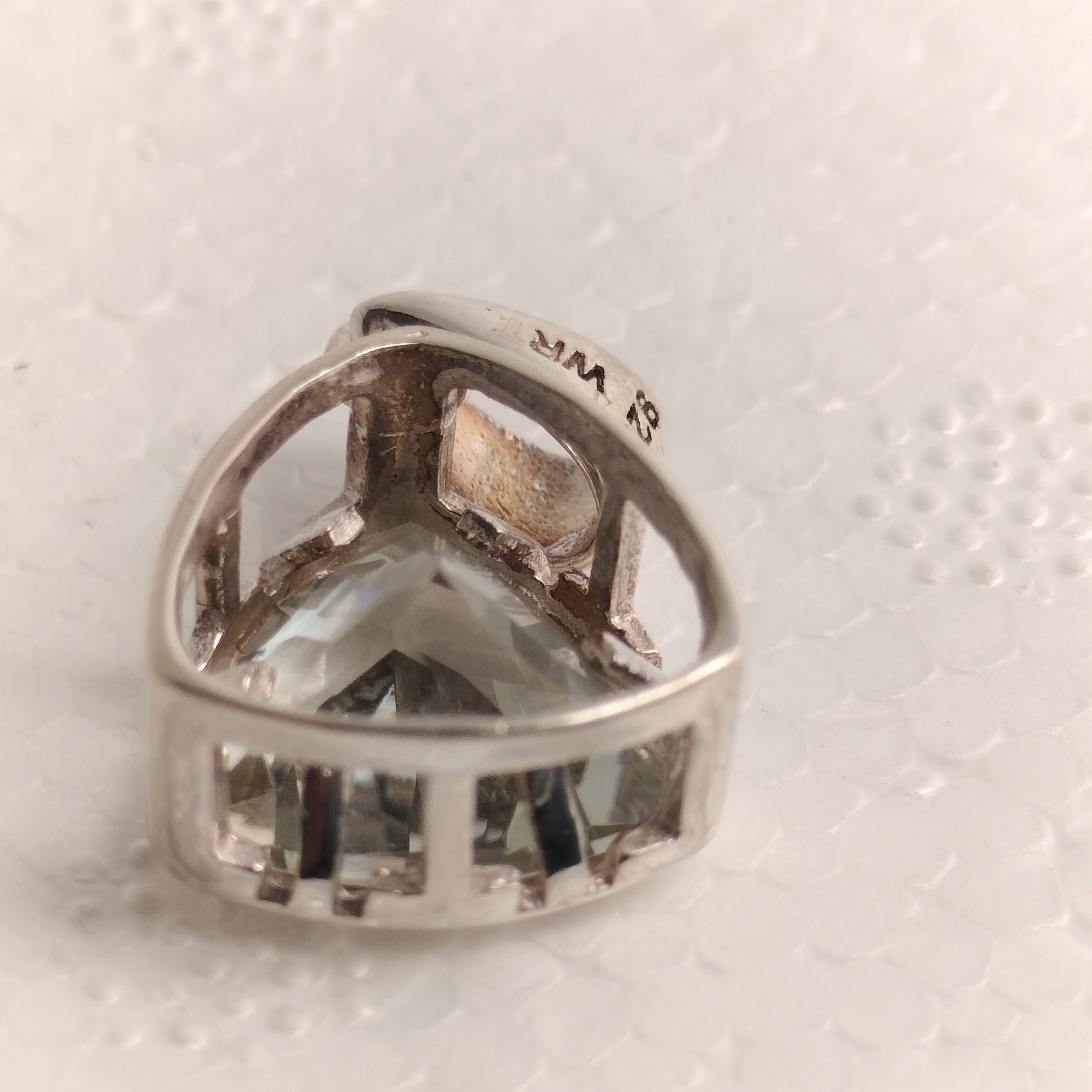 Sterling Silver Praisolite Pendant