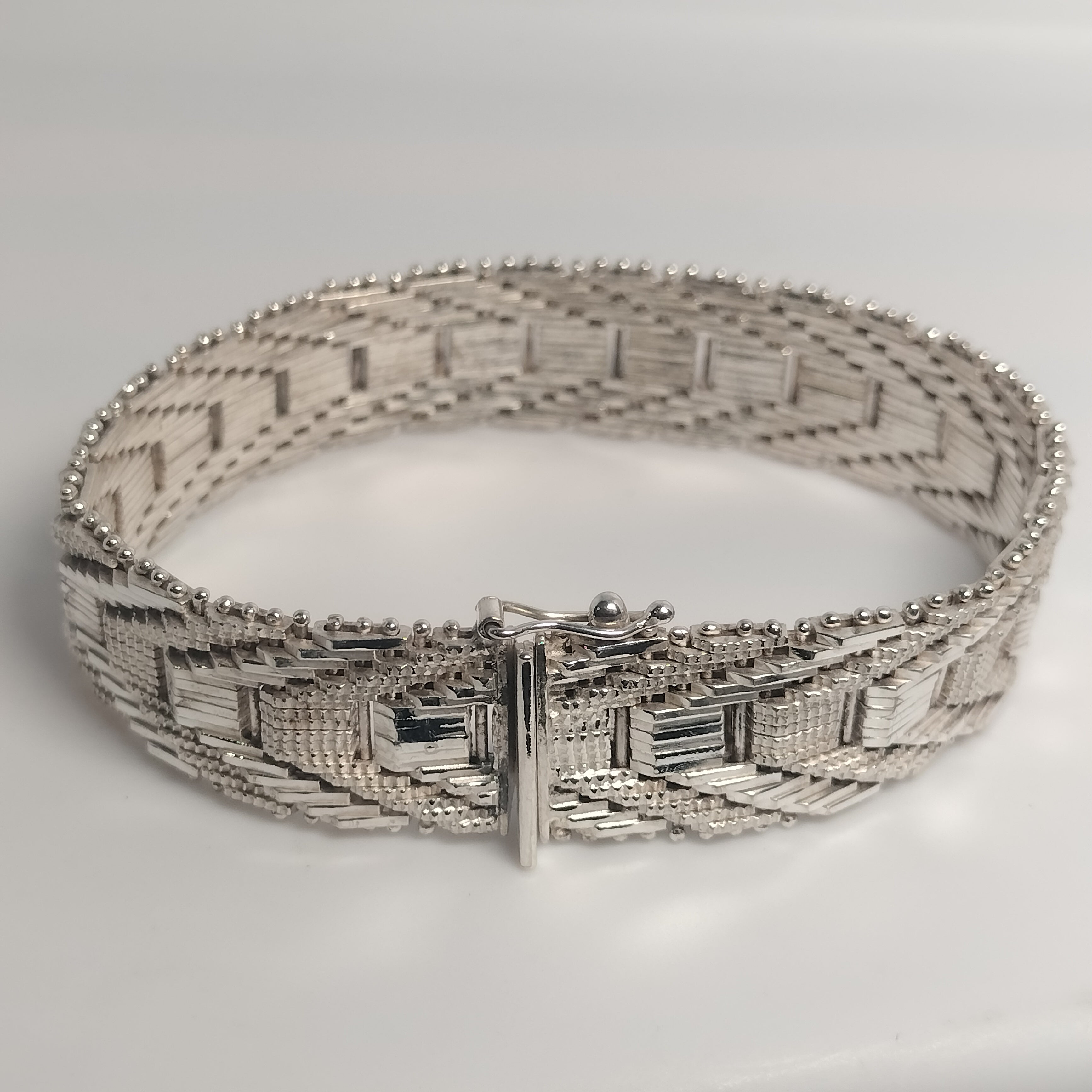 Sterling Silver Milor Style Bracelet