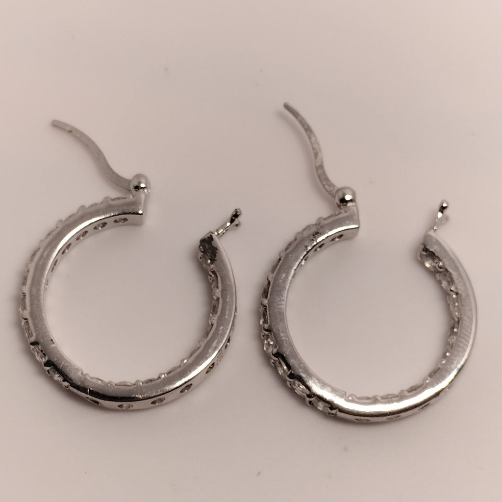 Sterling Silver Cubic Zirconia Earrings