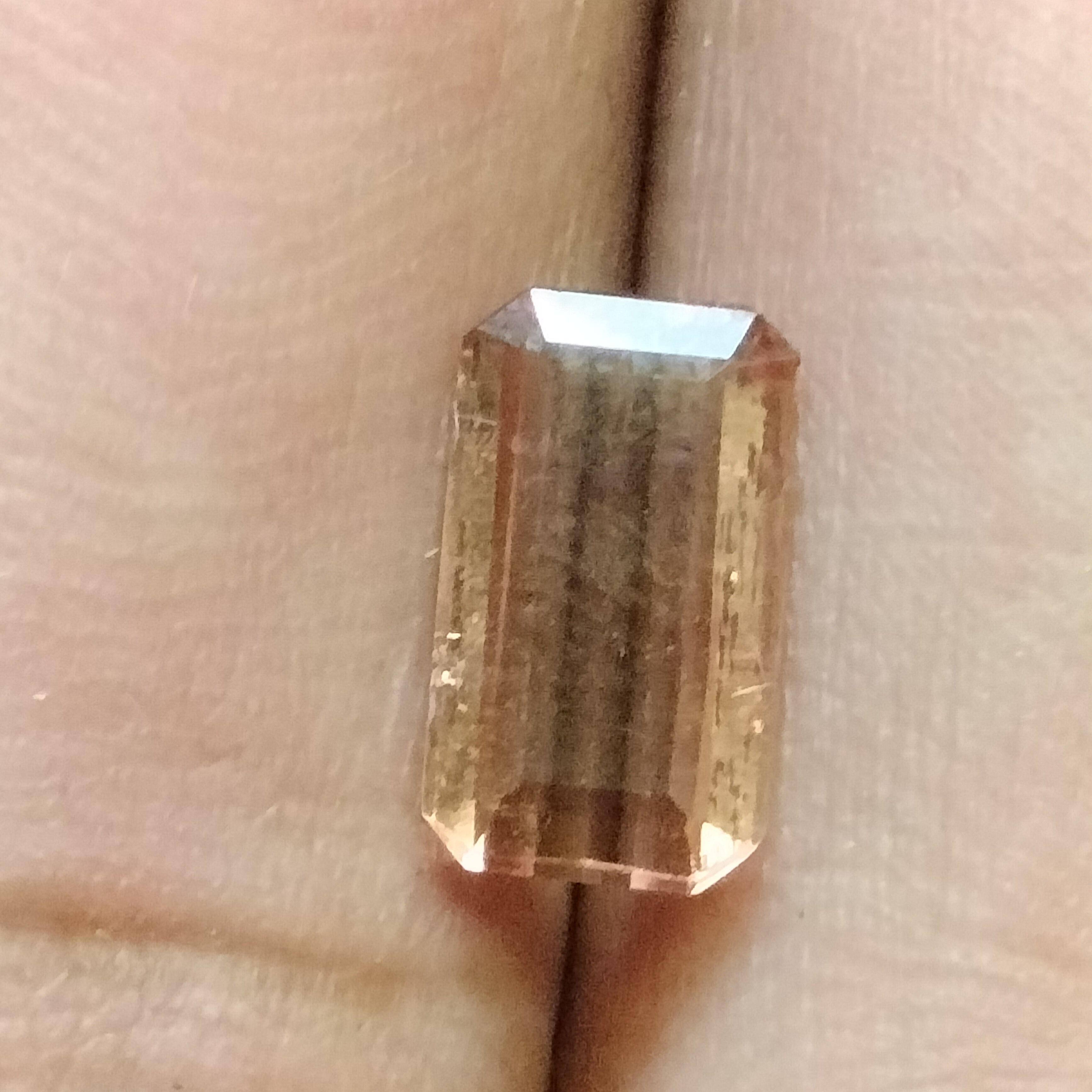 1.25 Carat Natural Imperial Topaz Gemstone