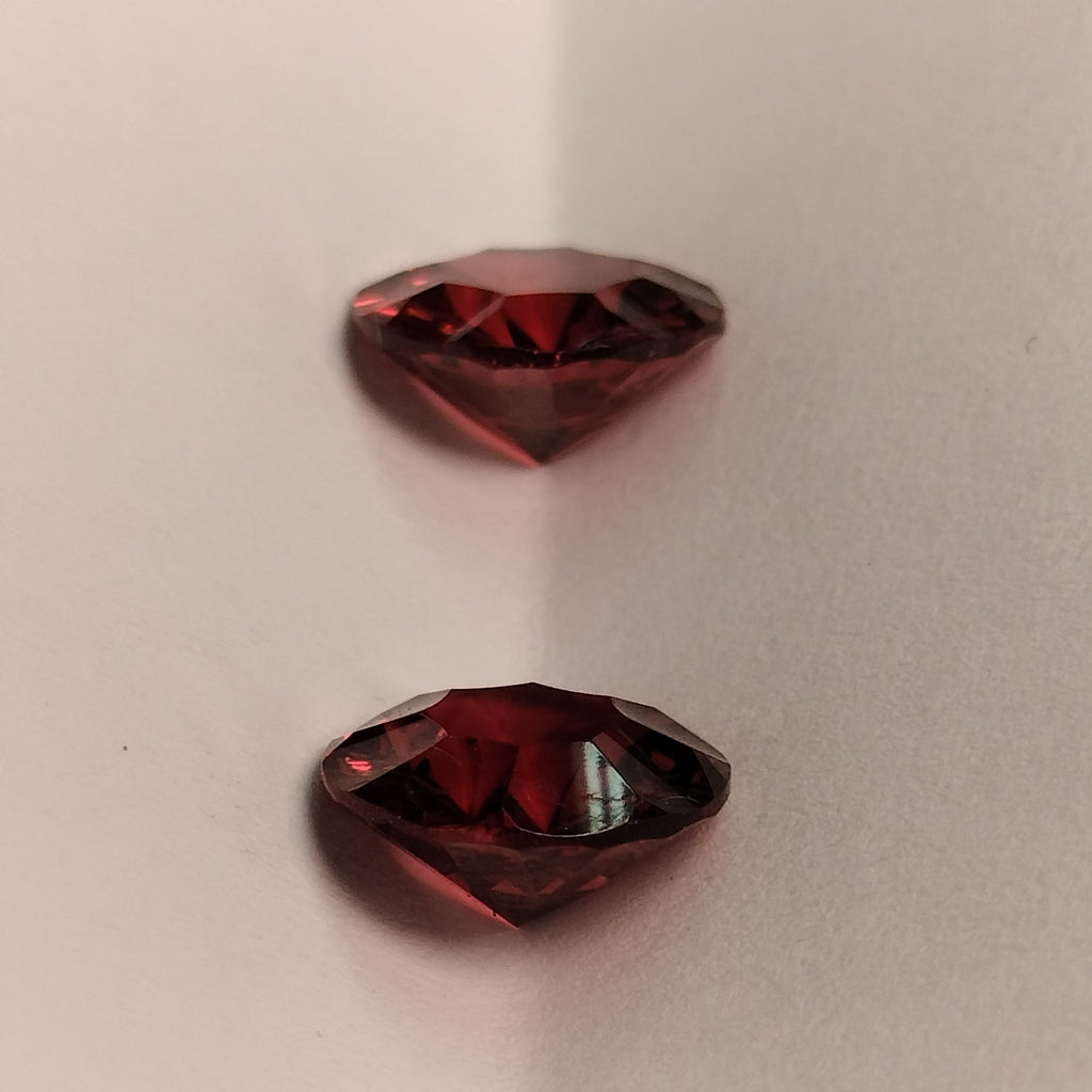 3.76 Carat Natural Garnet Gemstone Matched Pair