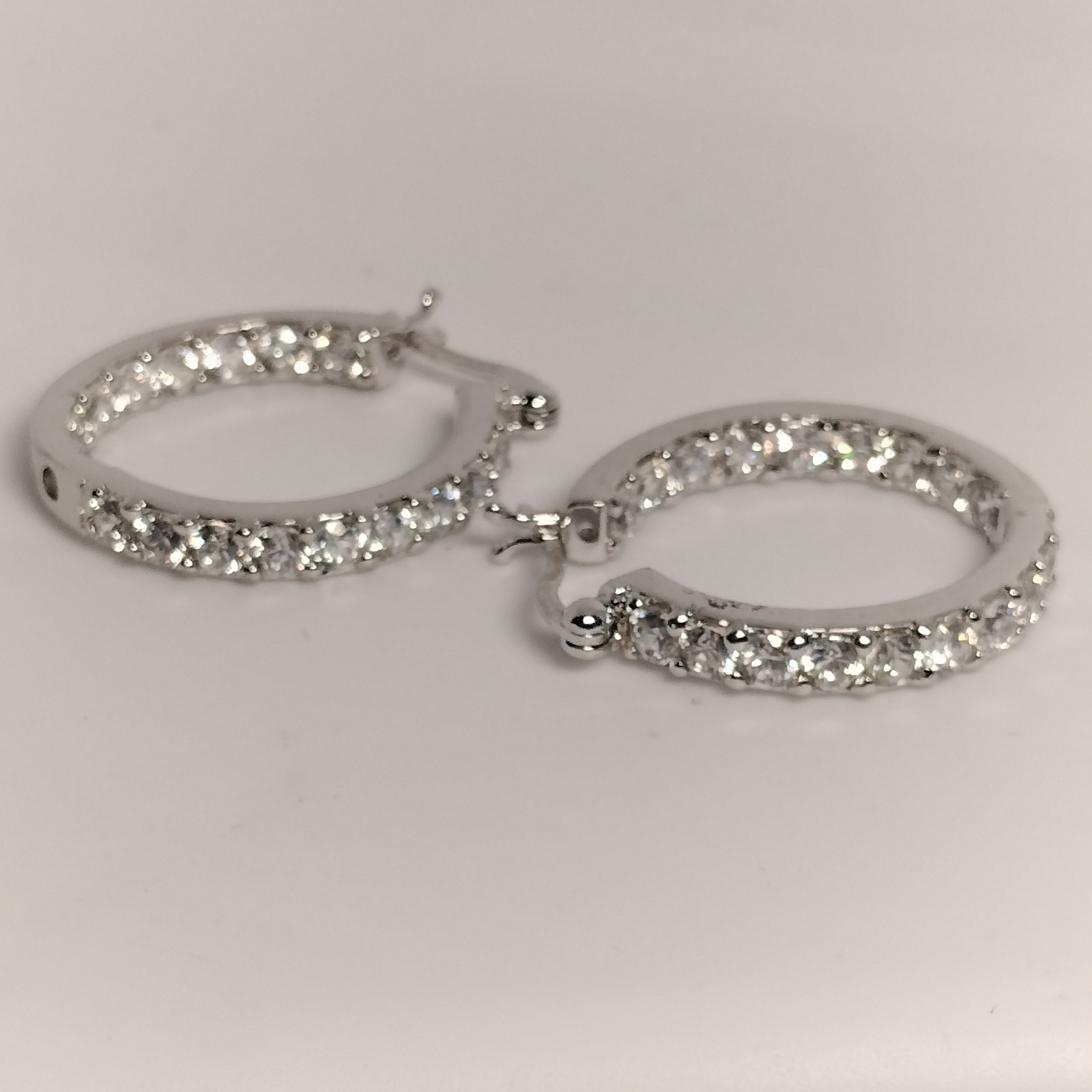 Sterling Silver Cubic Zirconia Earrings