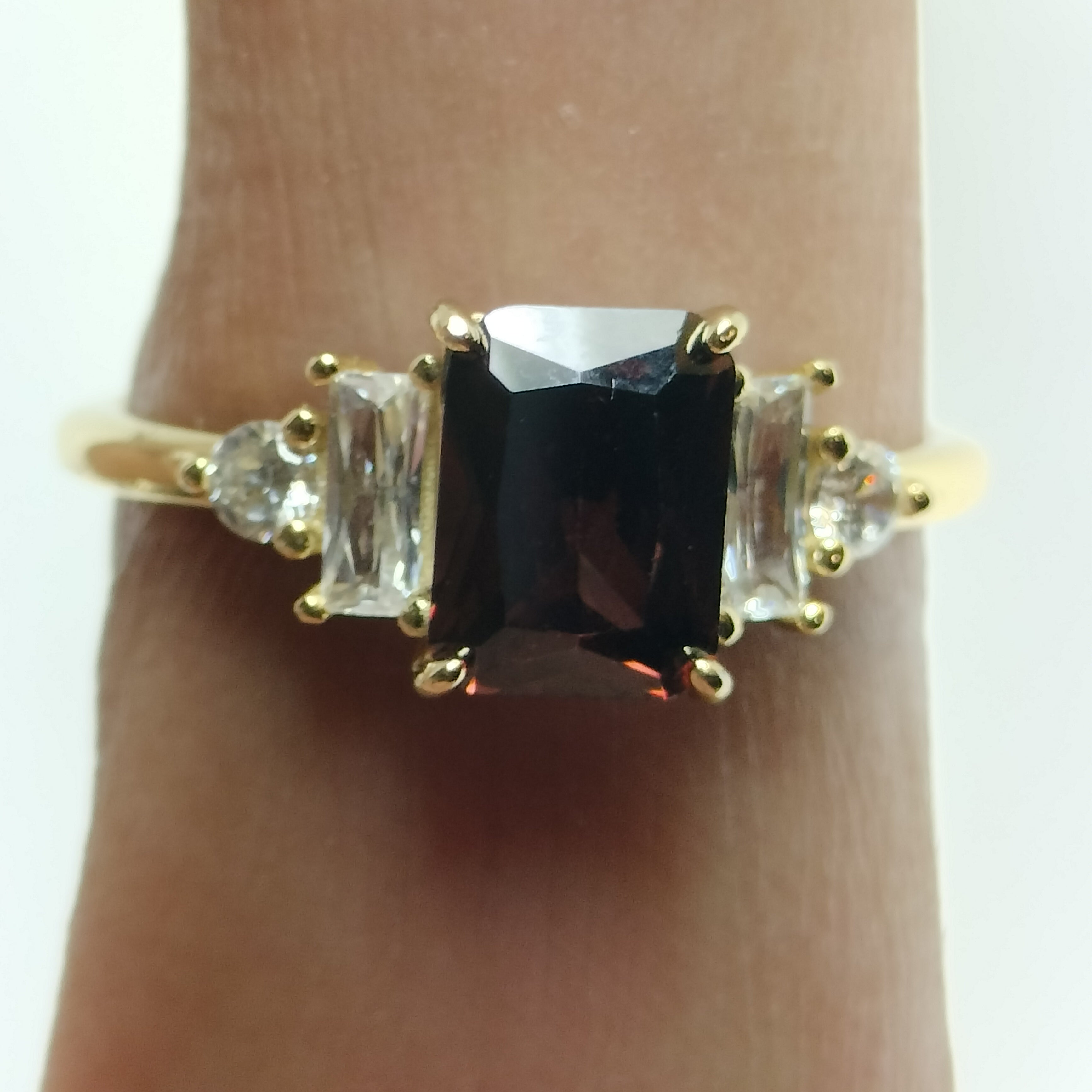 Sterling Silver Cubic Zirconia Ring