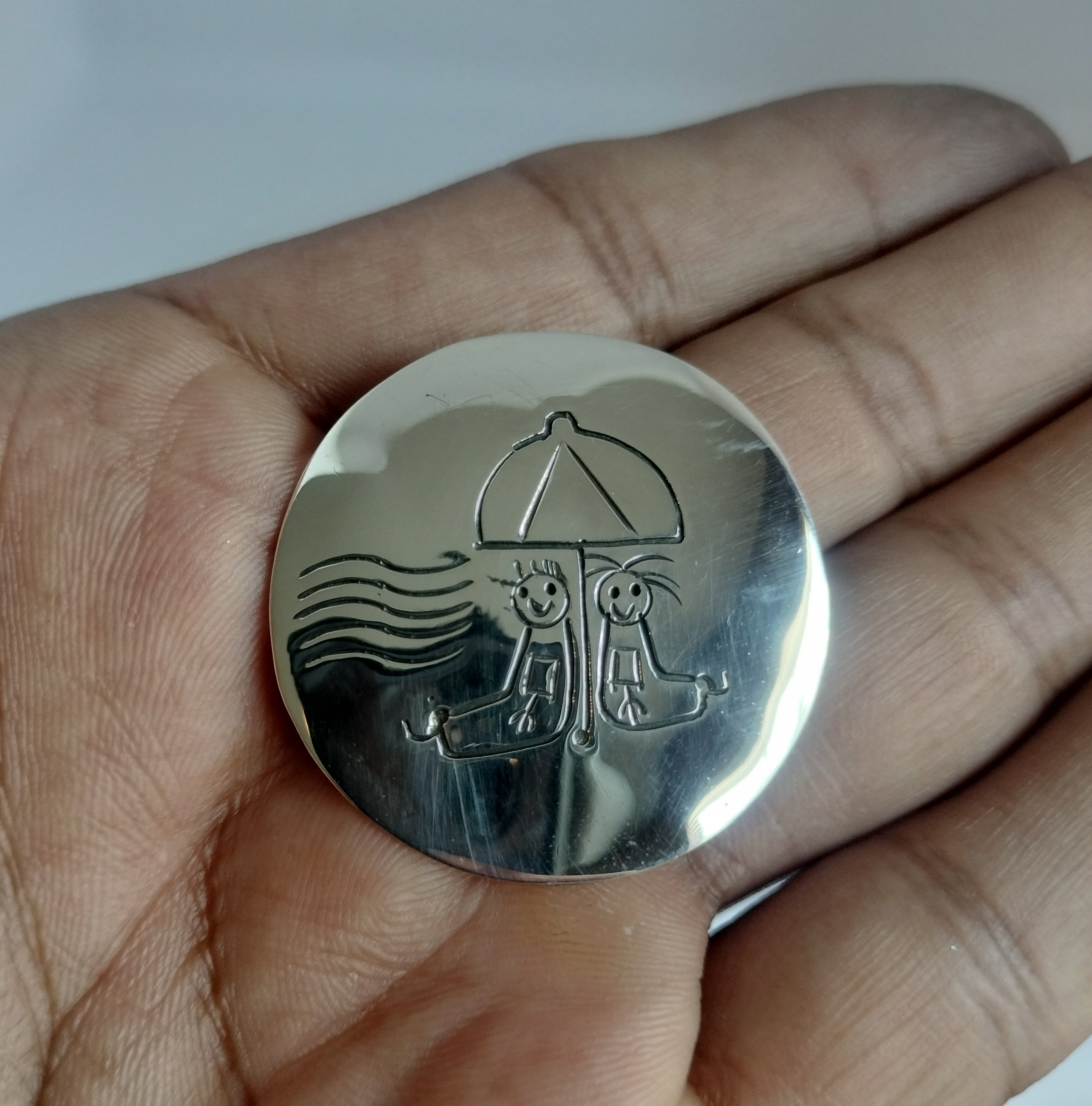 Sterling Silver Brooch