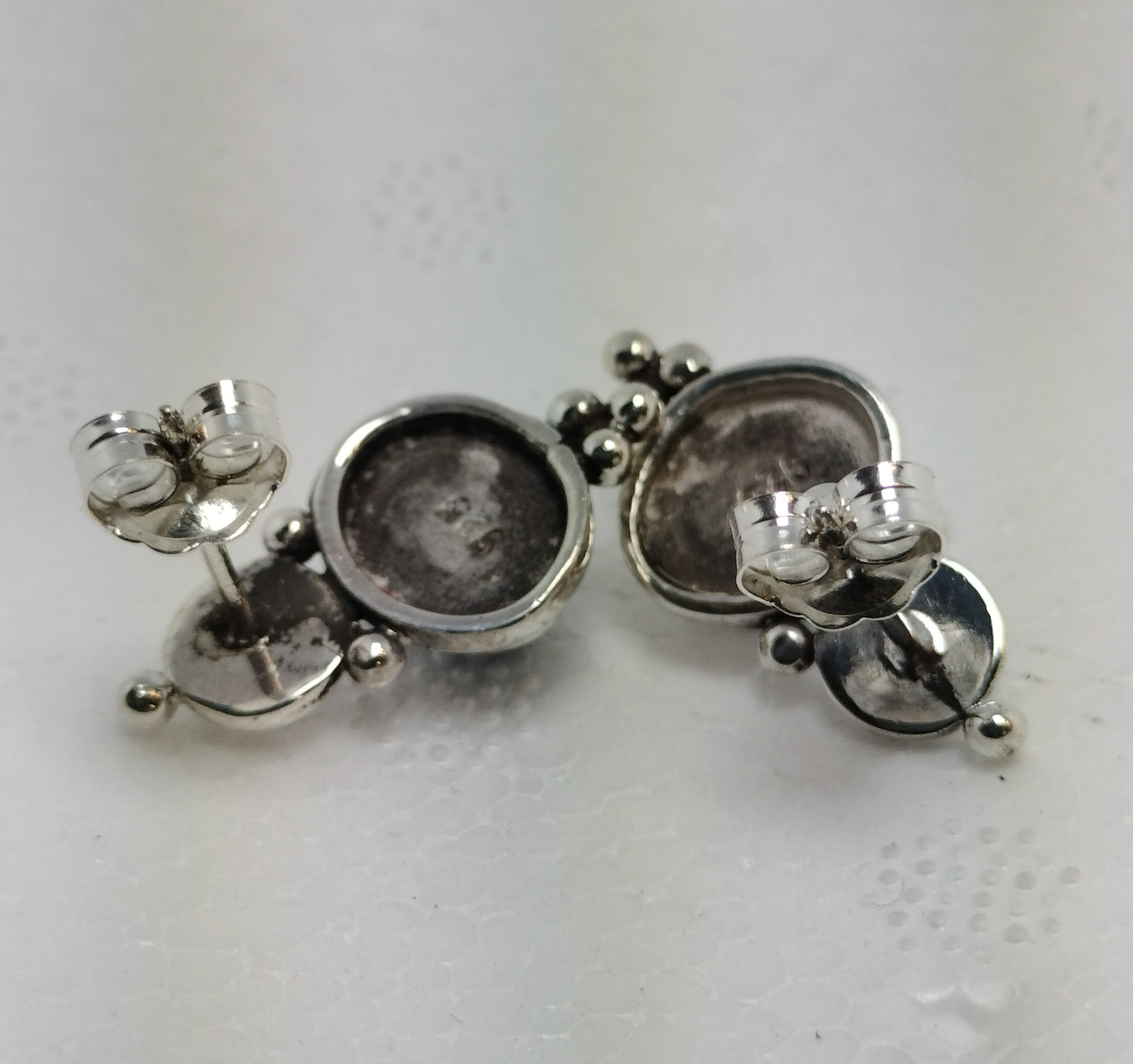 Sterling Silver Lapis Earrings