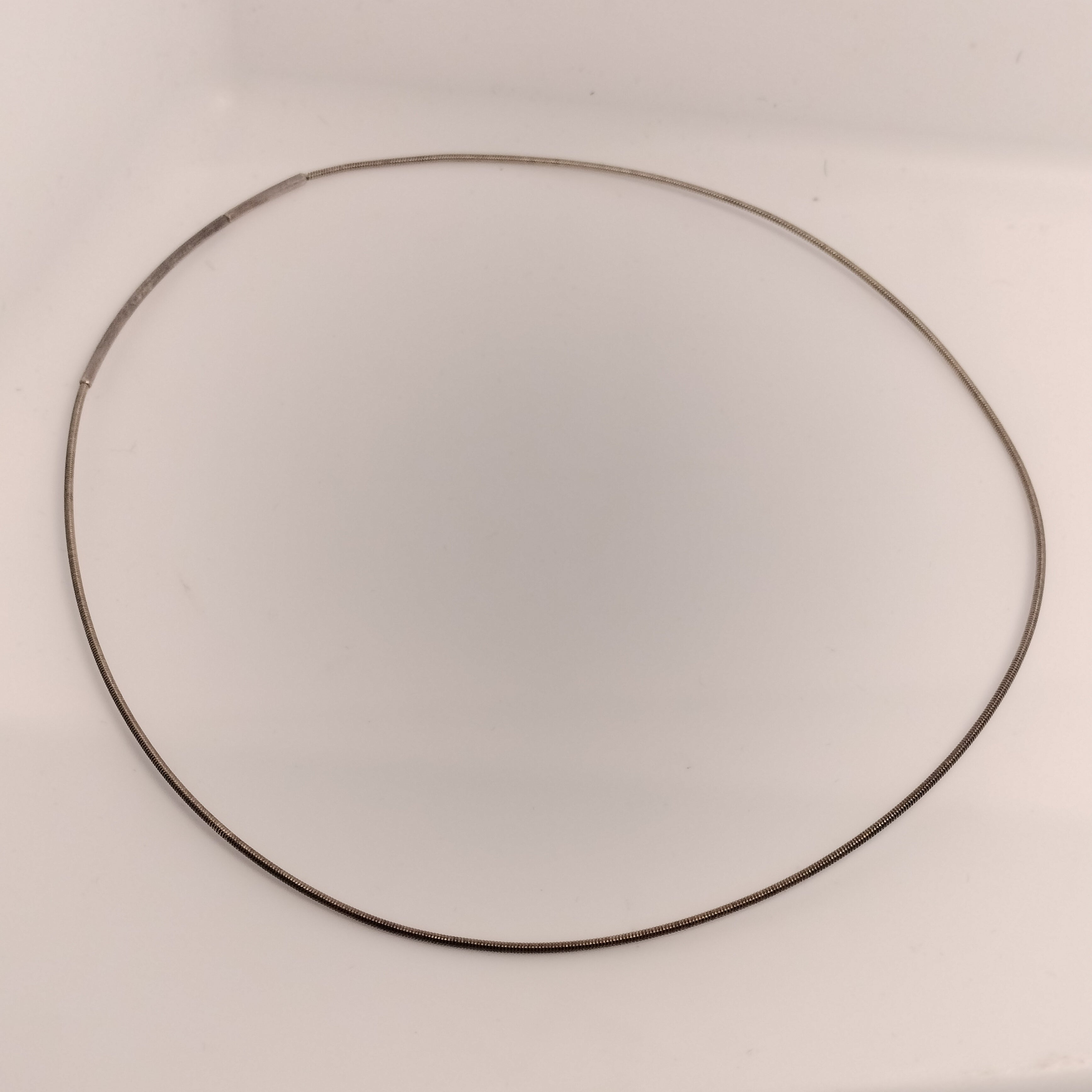 Sterling Silver Spring Cable Necklace