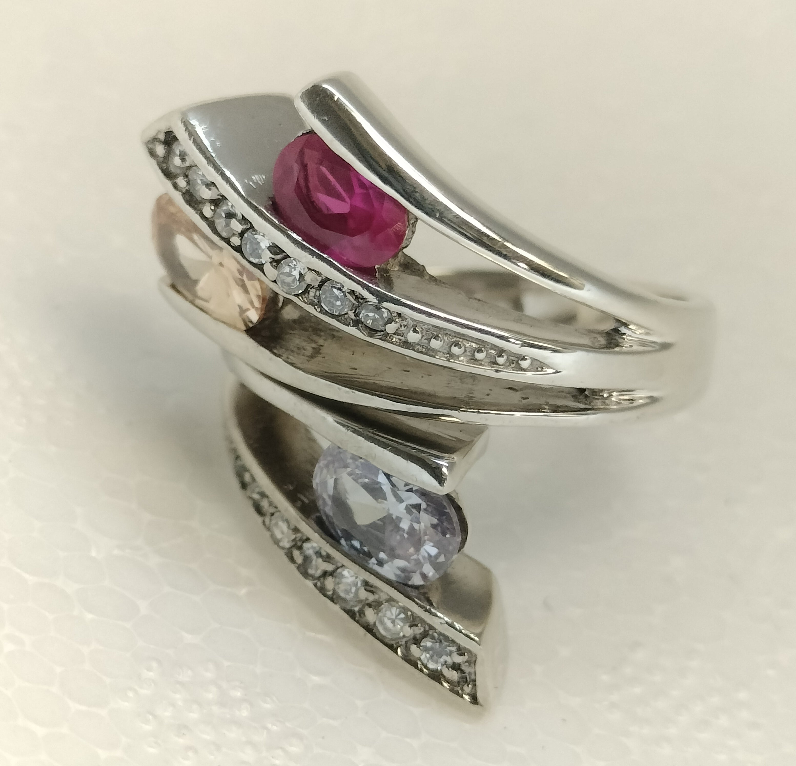 Sterling Silver Cubic Zirconia Ring