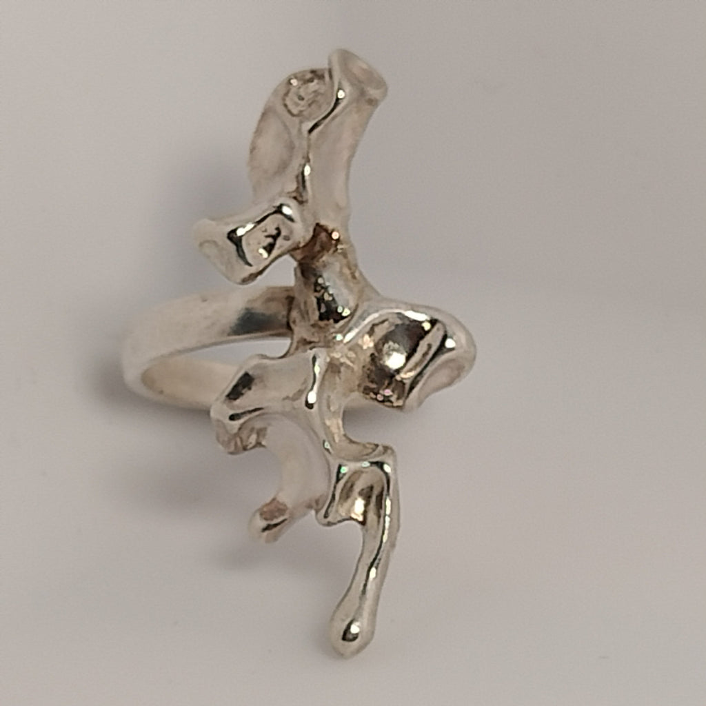 Sterling Silver Freeform Ring