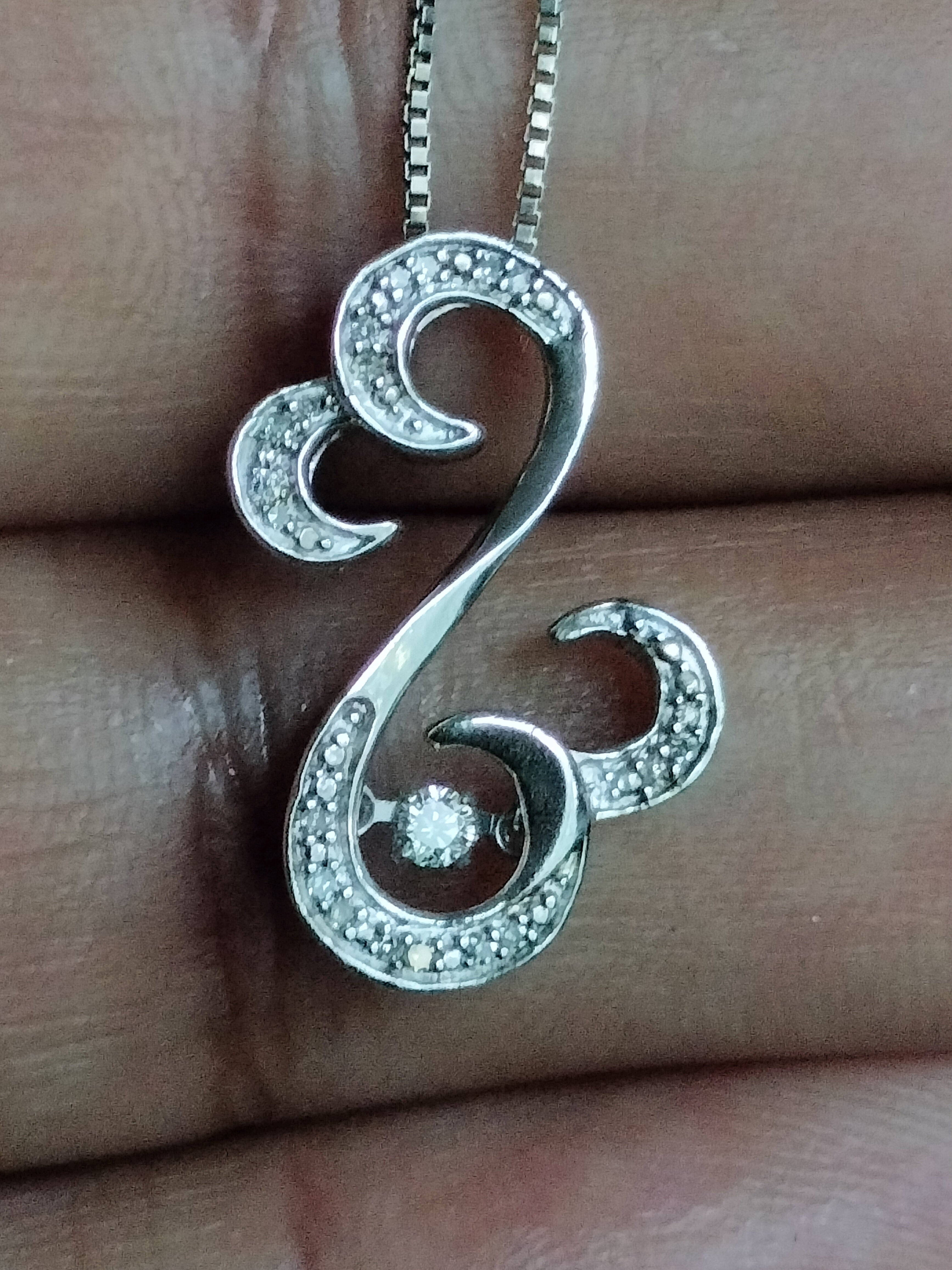Jane Seymour Open Hearts Rhythm Pendant and Chain