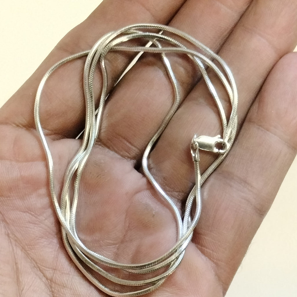 Sterling Silver Snake Chain