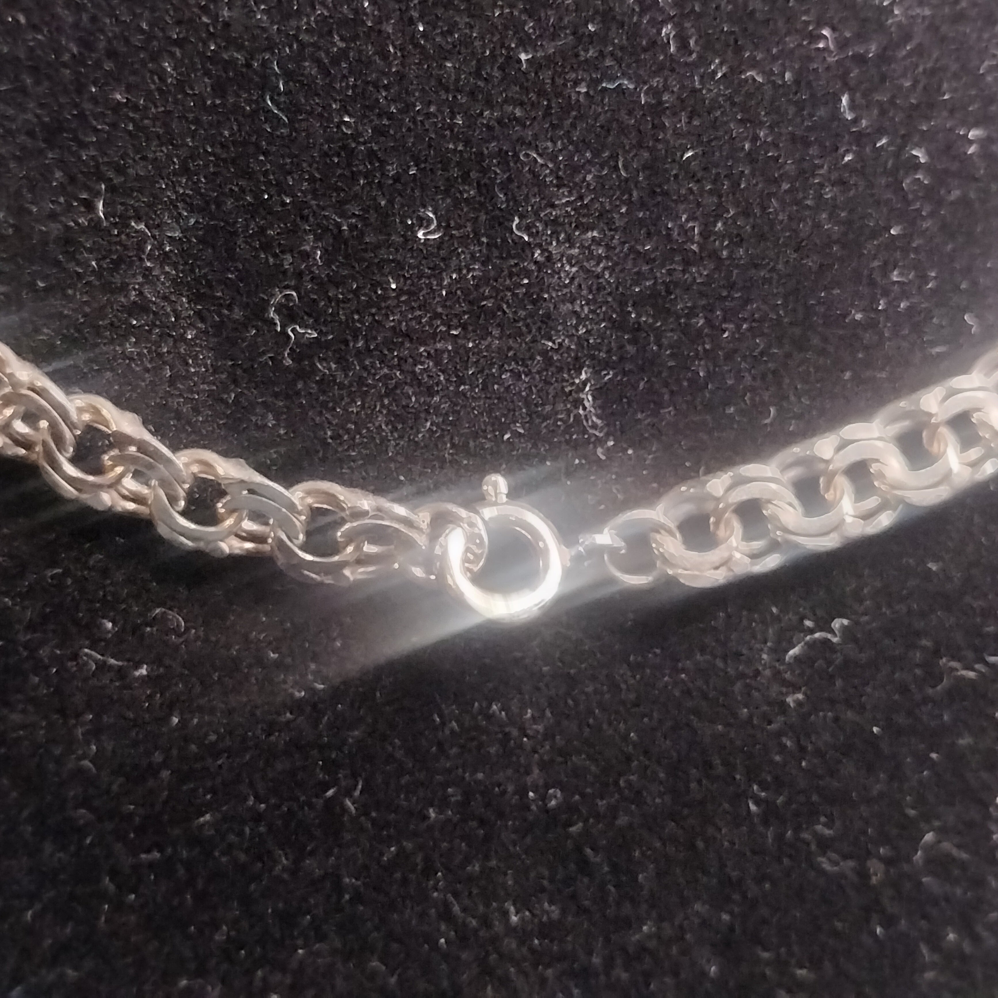 Sterling Silver Beaded Necklace