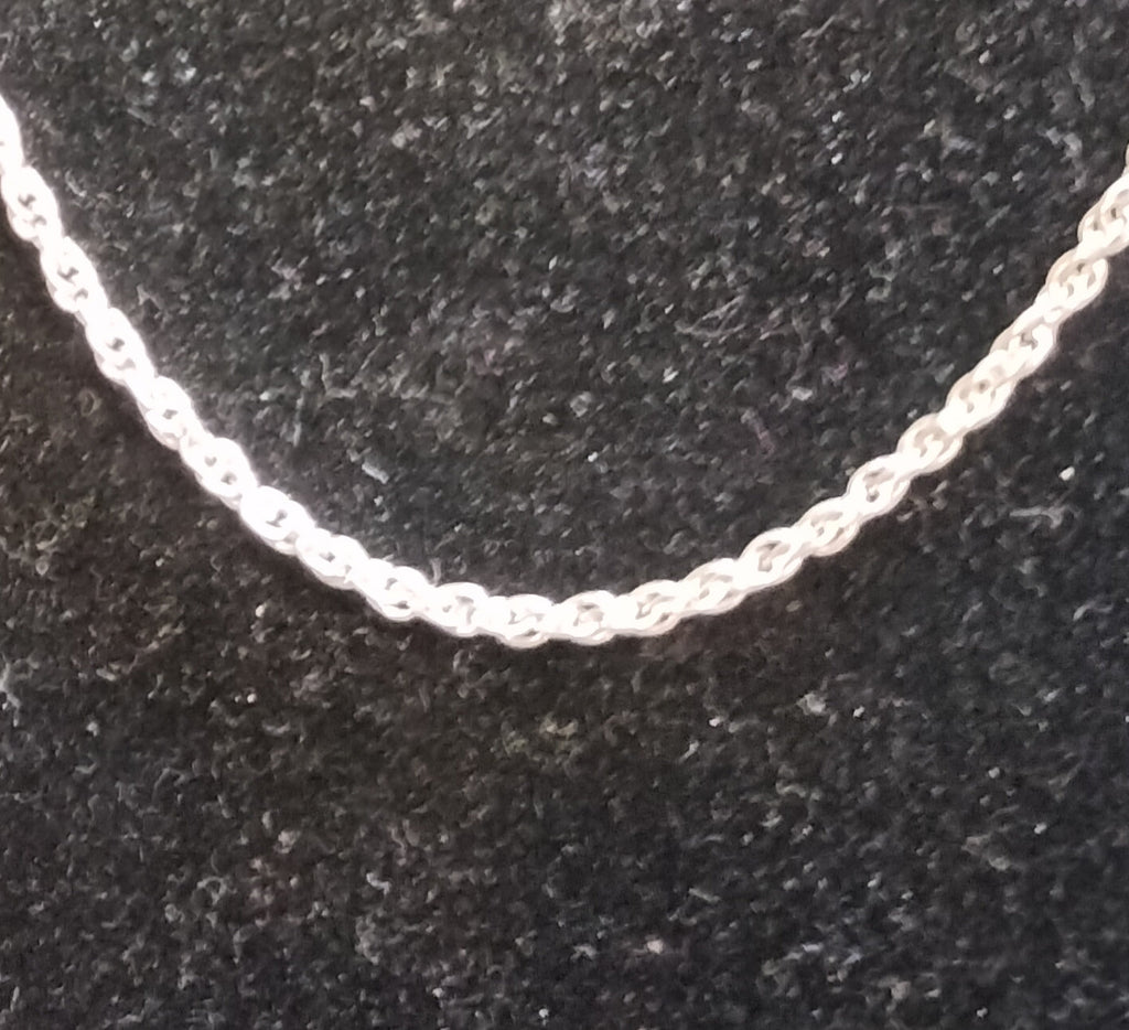 Sterling Silver Rope Chain