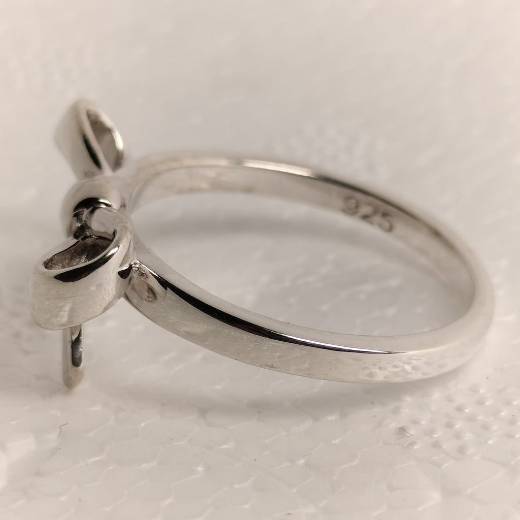 Sterling Silver Bow Ring
