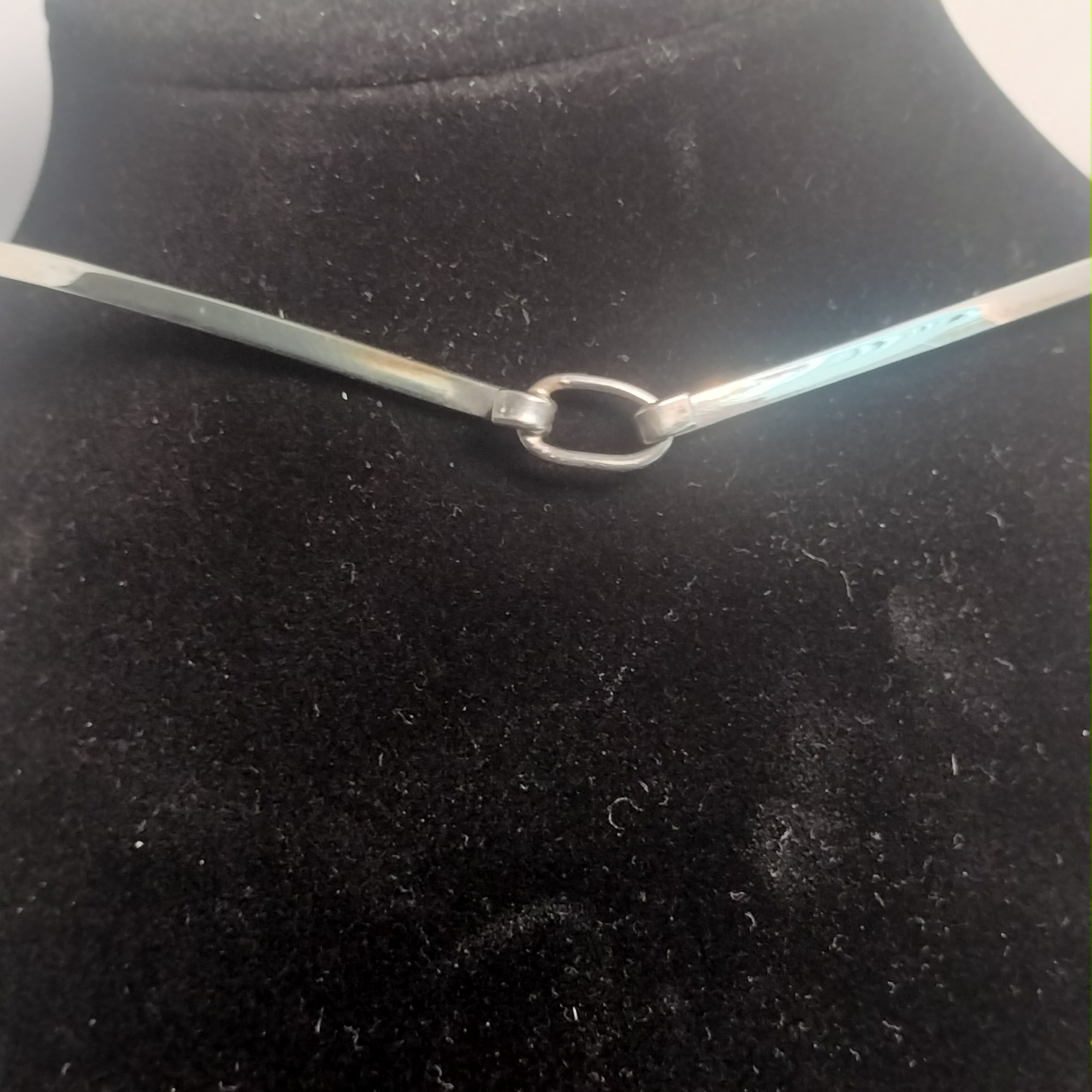 Sterling Silver V Necklace