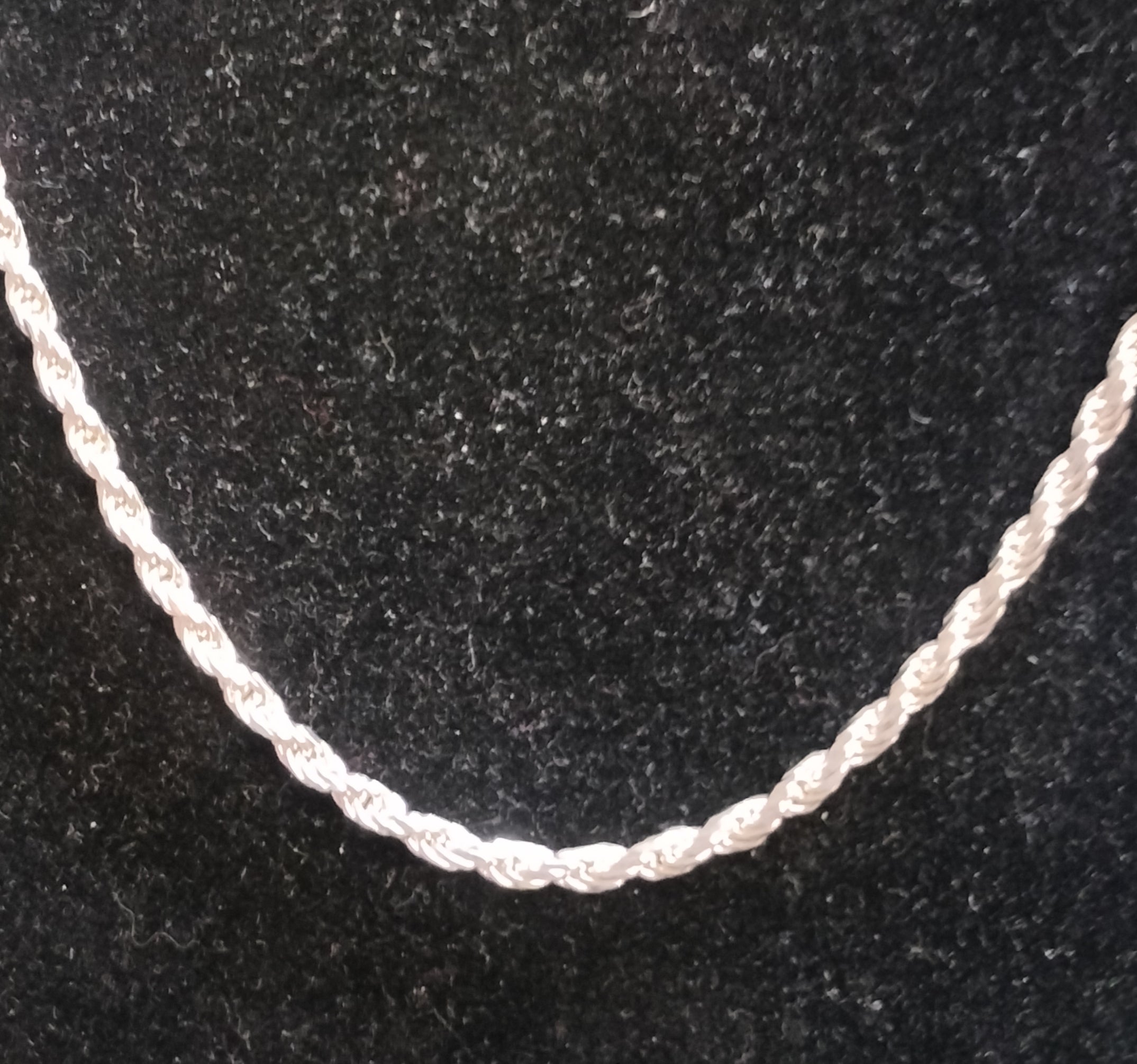 Sterling Silver Rope Chain