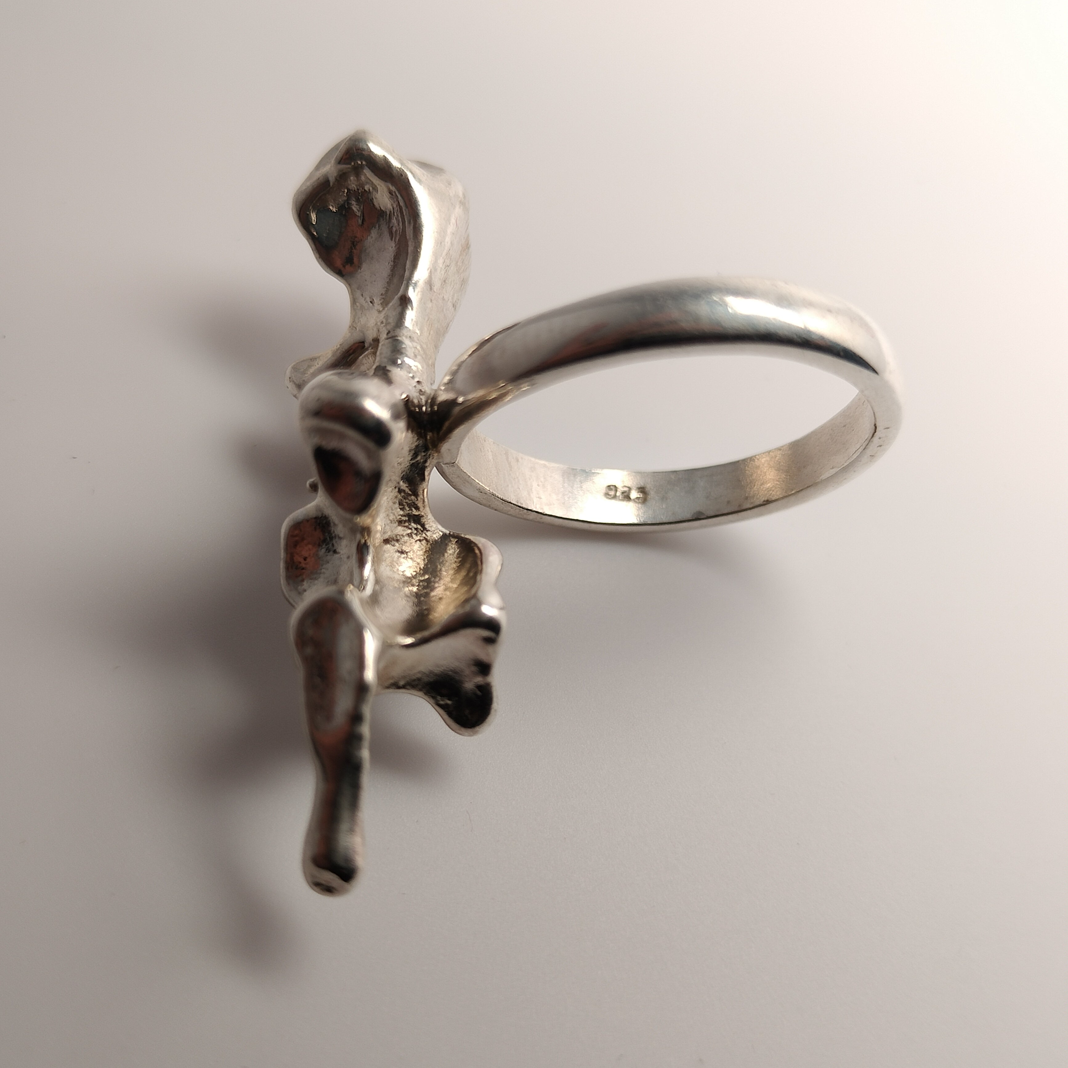Sterling Silver Freeform Ring