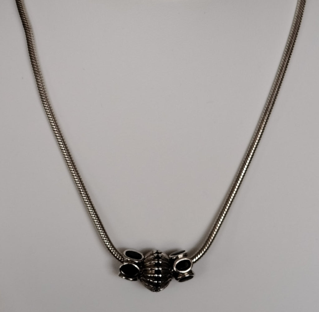 Sterling Silver Pandora Bead Necklace