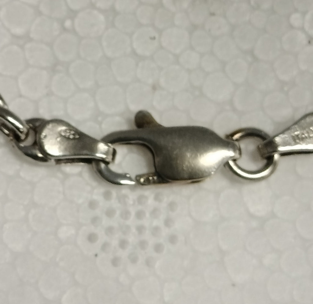 Sterling Silver Gucci Link Chain