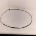 Sterling Silver Omega Necklace