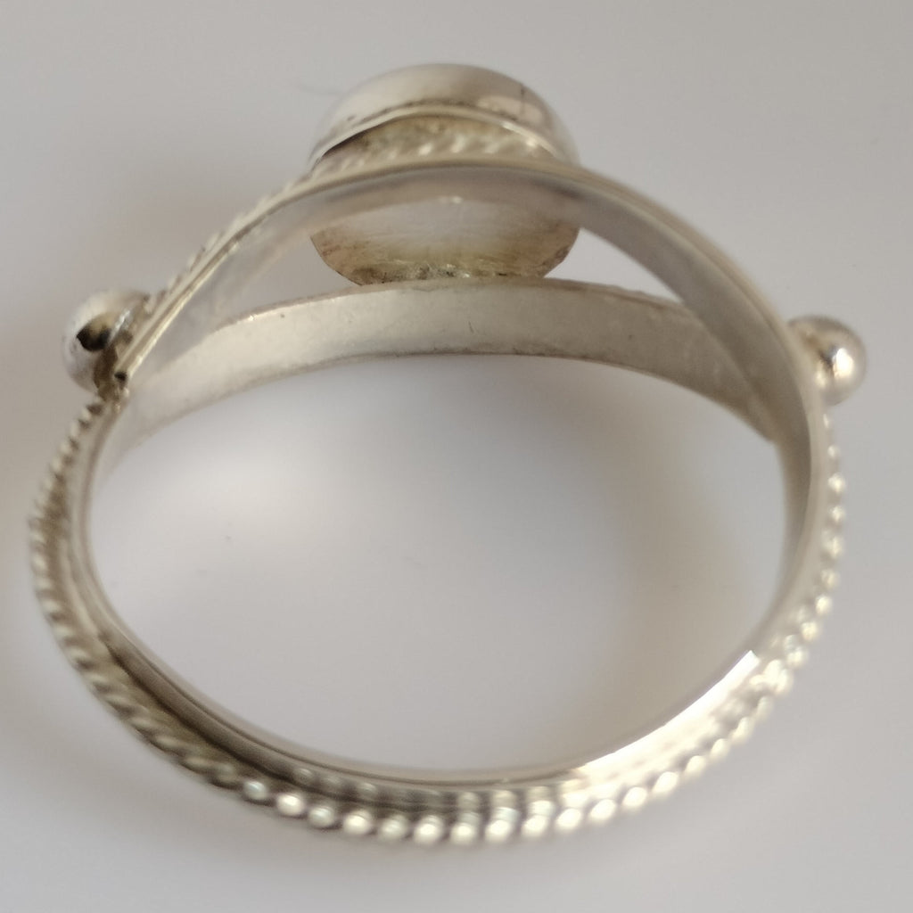 Sterling Silver Sunstone Ring