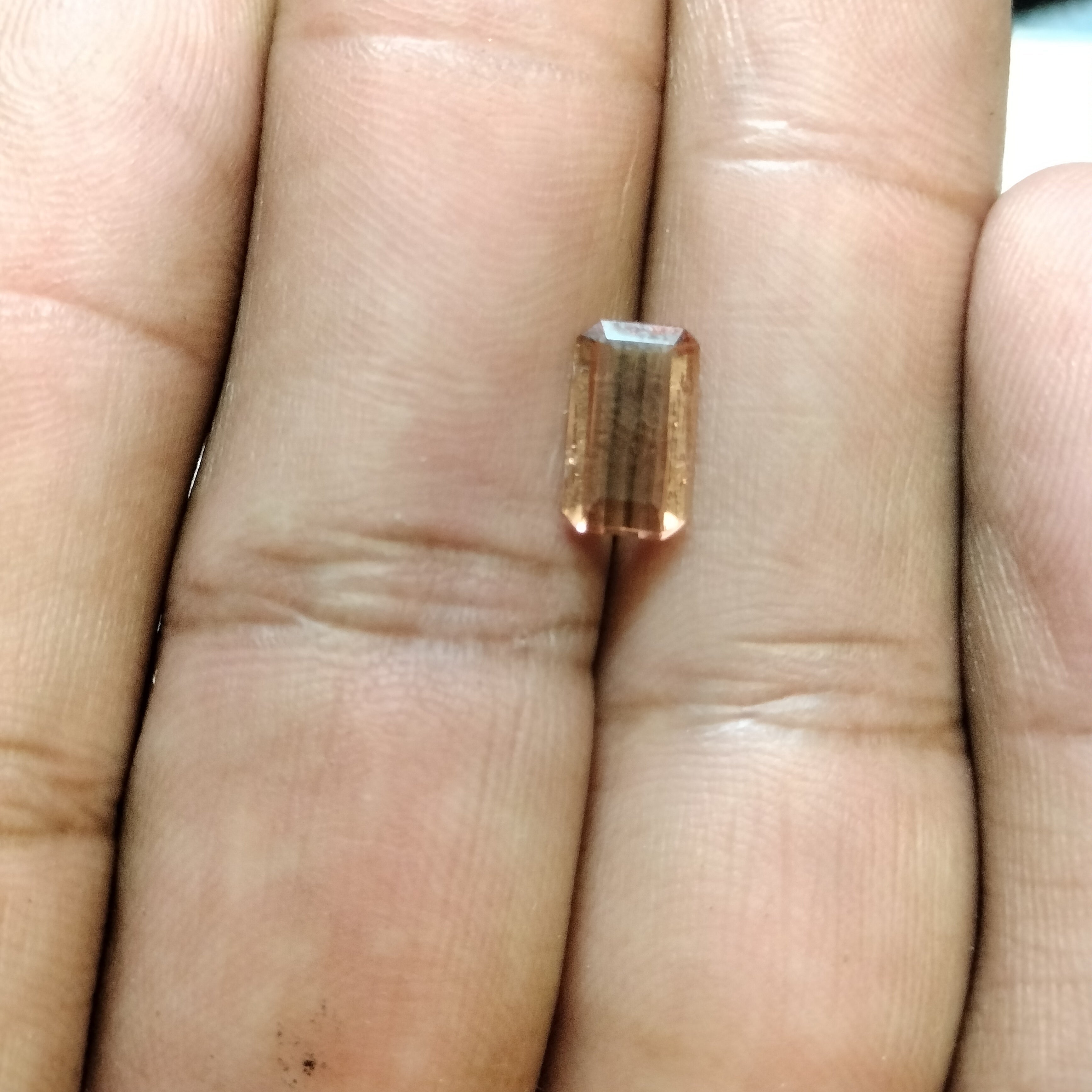 1.25 Carat Natural Imperial Topaz Gemstone