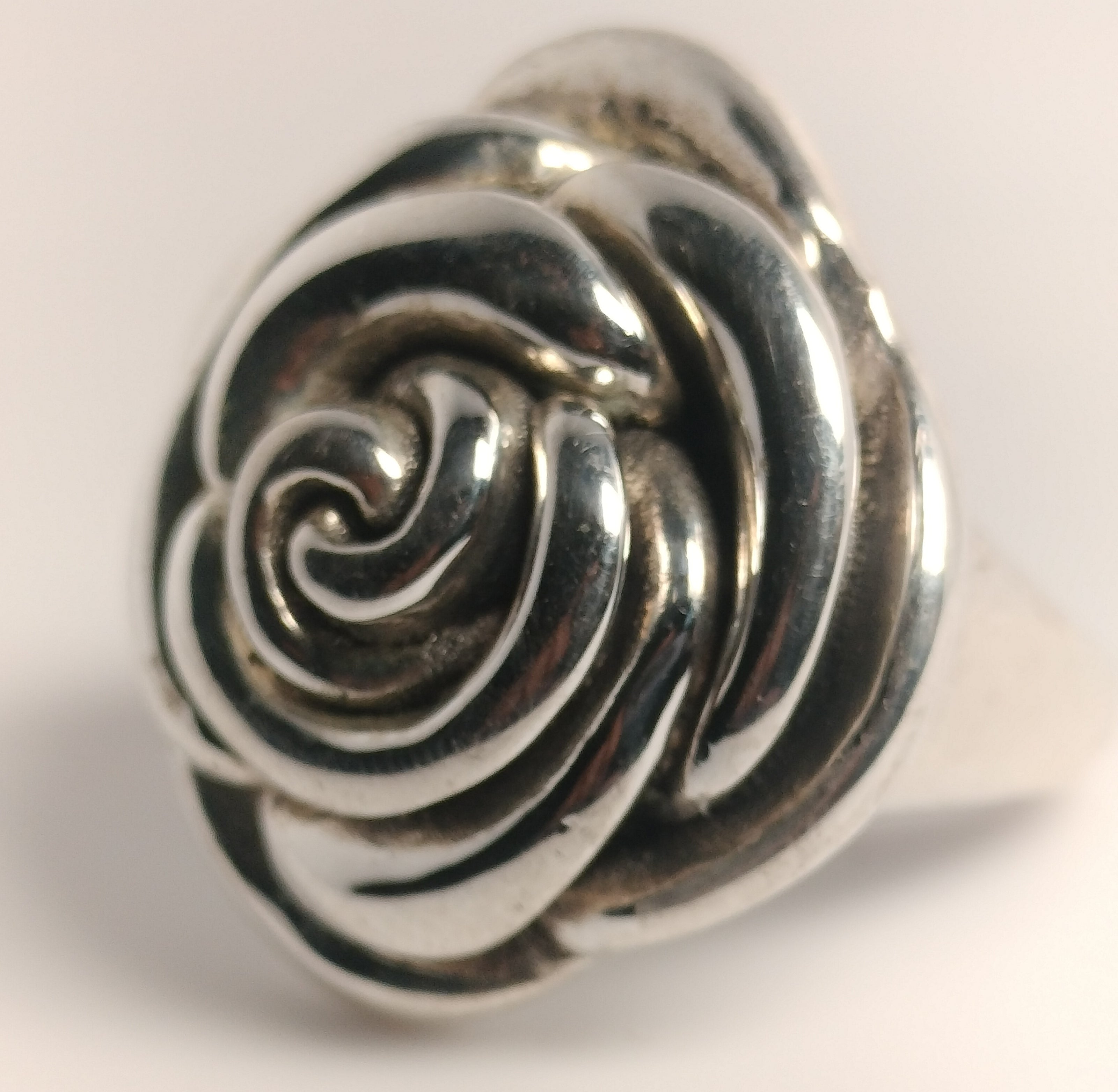 Sterling Silver Rose Ring