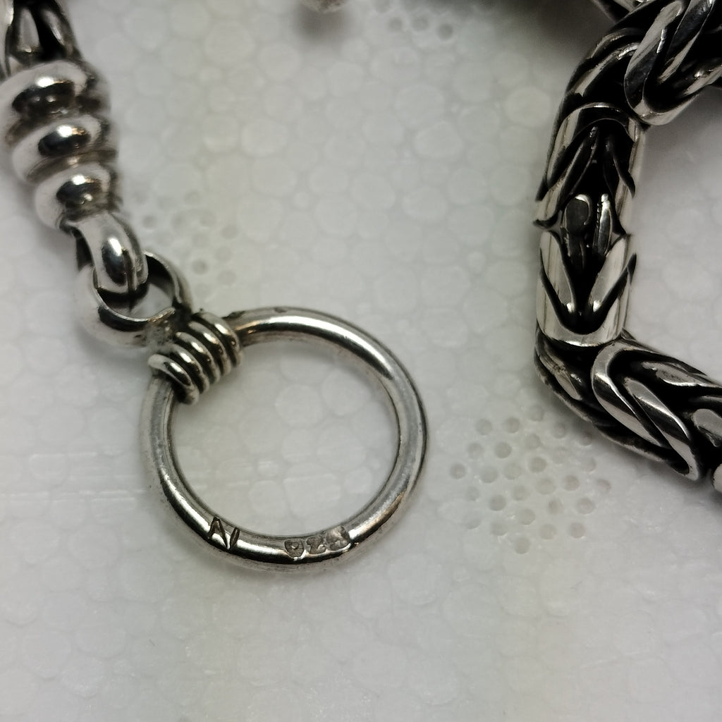 Sterling Silver Byzantine Necklace
