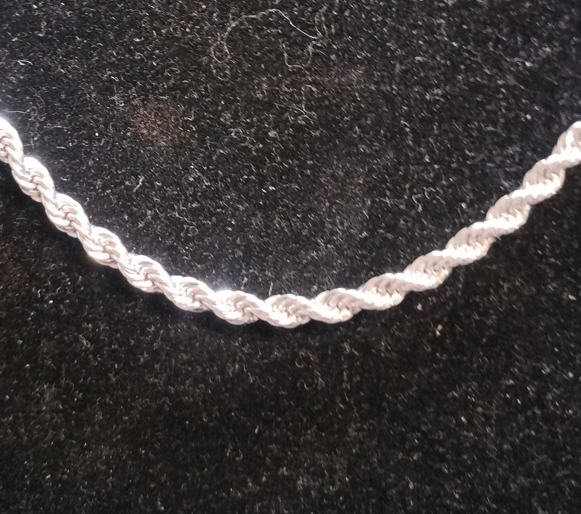 Sterling Silver Rope Chain